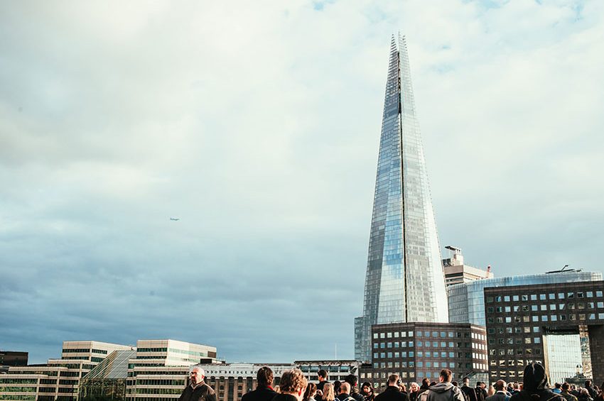 Photo du shard - présentant la meilleure architecture de Londres