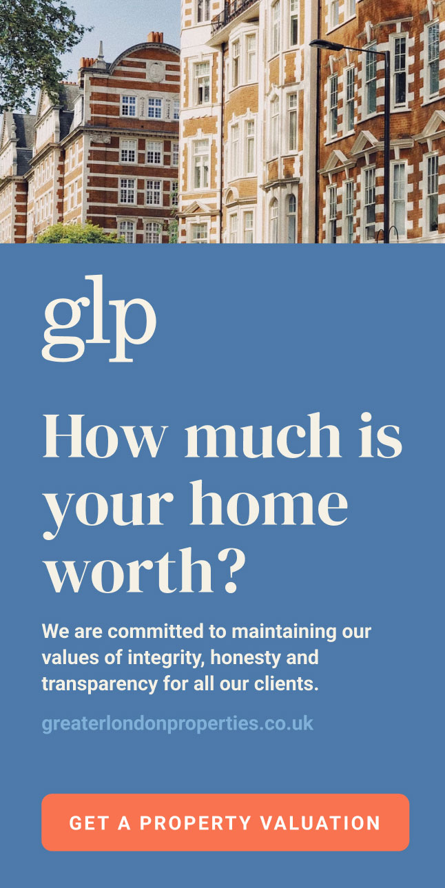Bannière Google Ads, Greater London Properties (GLP)