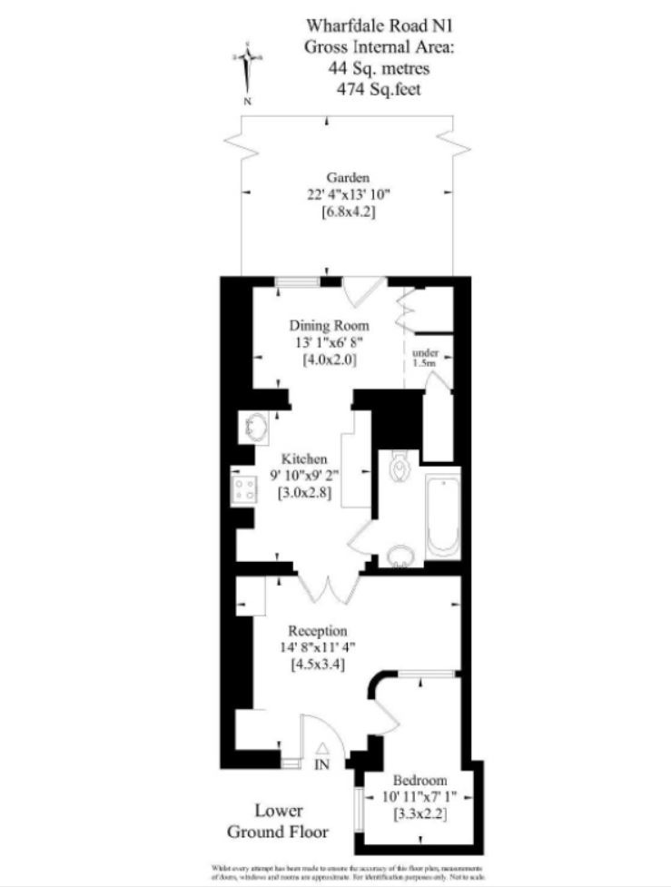 1 Bedroom Apartment, Wharfdale Road, Kings Cross, N1