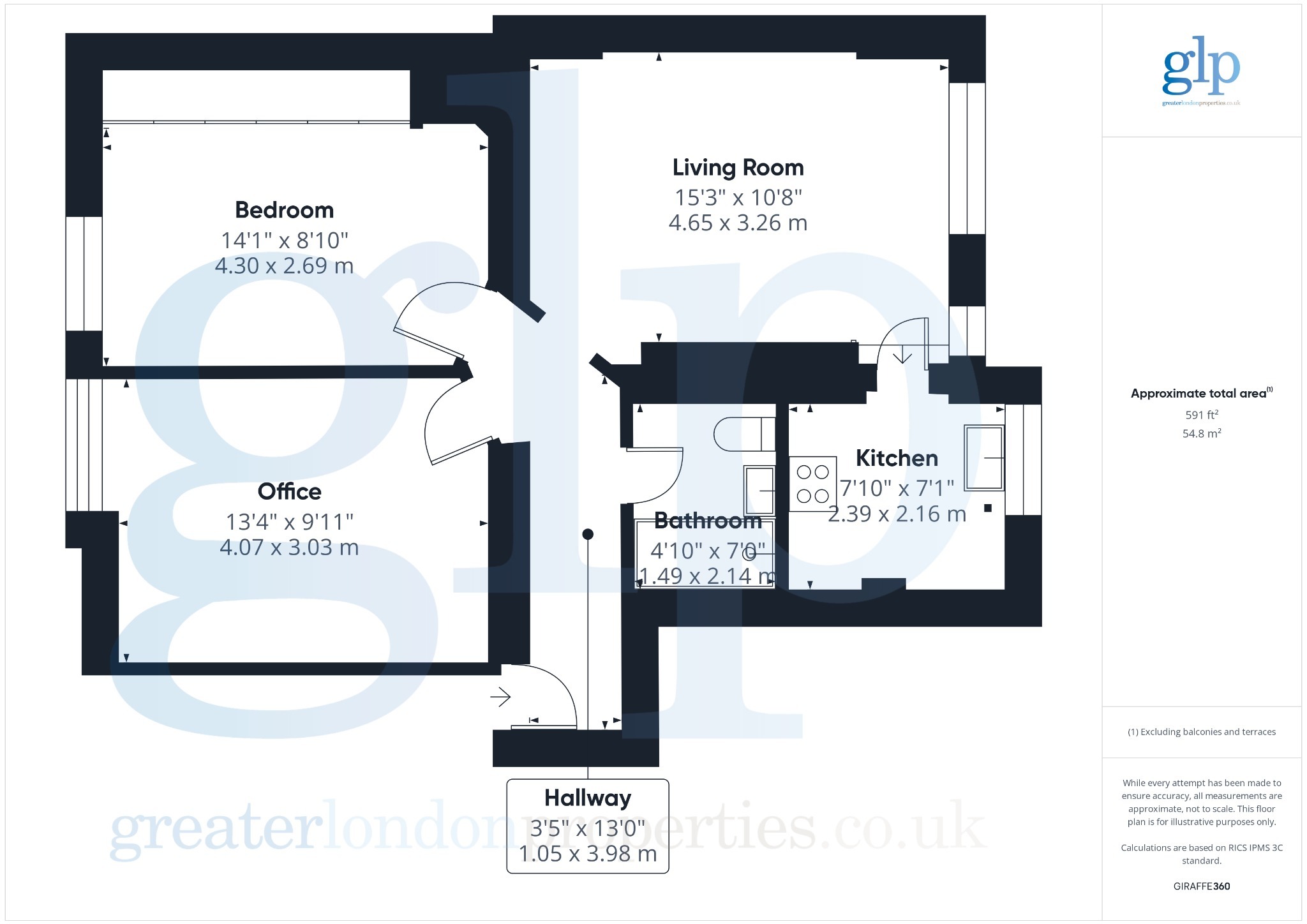 2 Bedroom Apartment, Thanet House, Bloomsbury, WC1H