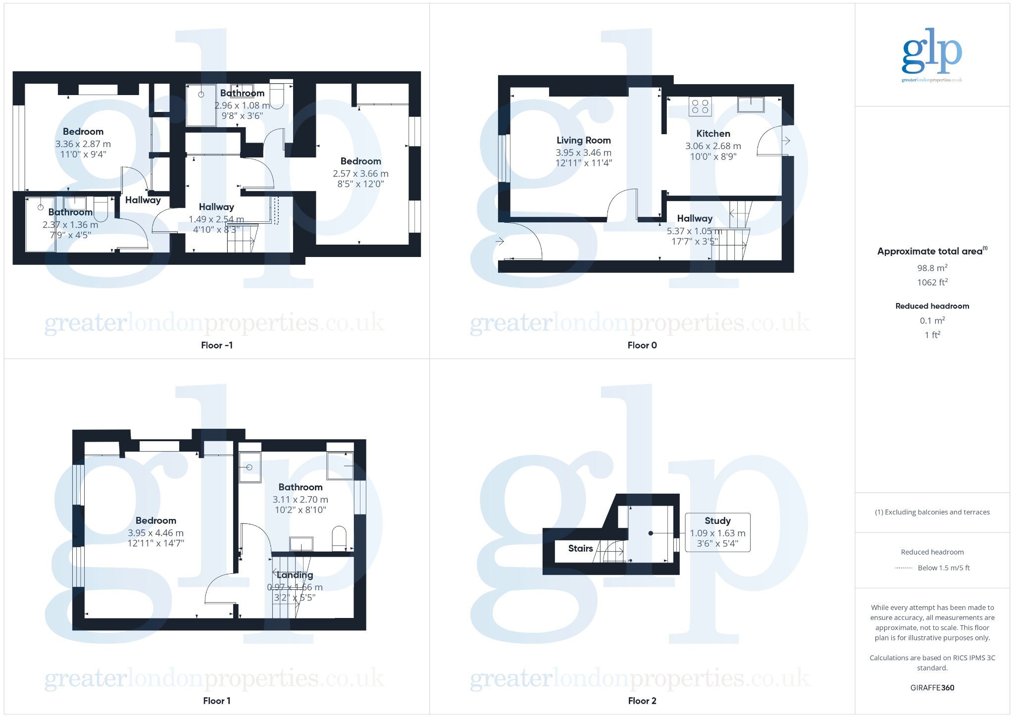 3 卧室排屋, Thanet Street, Bloomsbury, WC1H