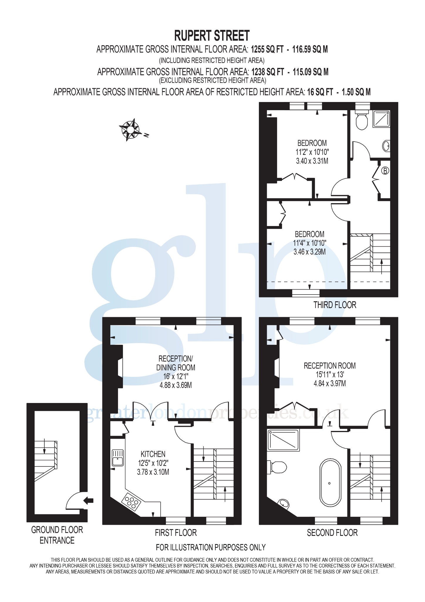 3 Bedroom Flat, Townhouse, 26 Rupert Street, London, Greater London, Soho, W1D