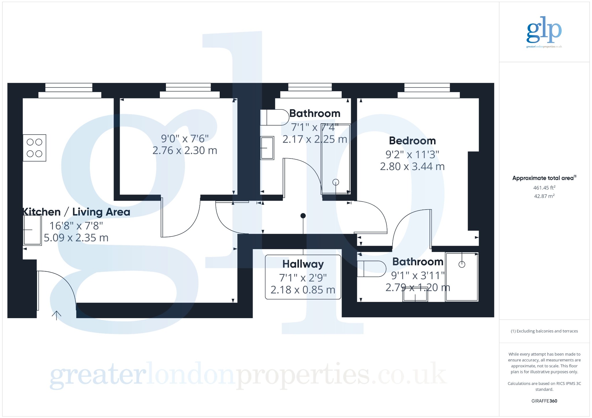 2 Bedroom Apartment, Kings Cross Road, Kings Cross, WC1X
