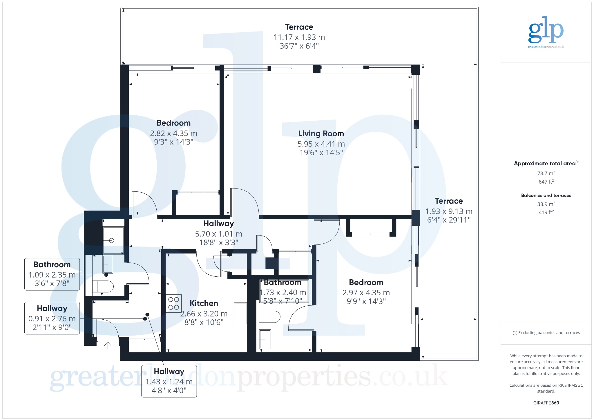 2 Bedroom Flat, Edwards Mews, London, Greater London, Marylebone, W1U