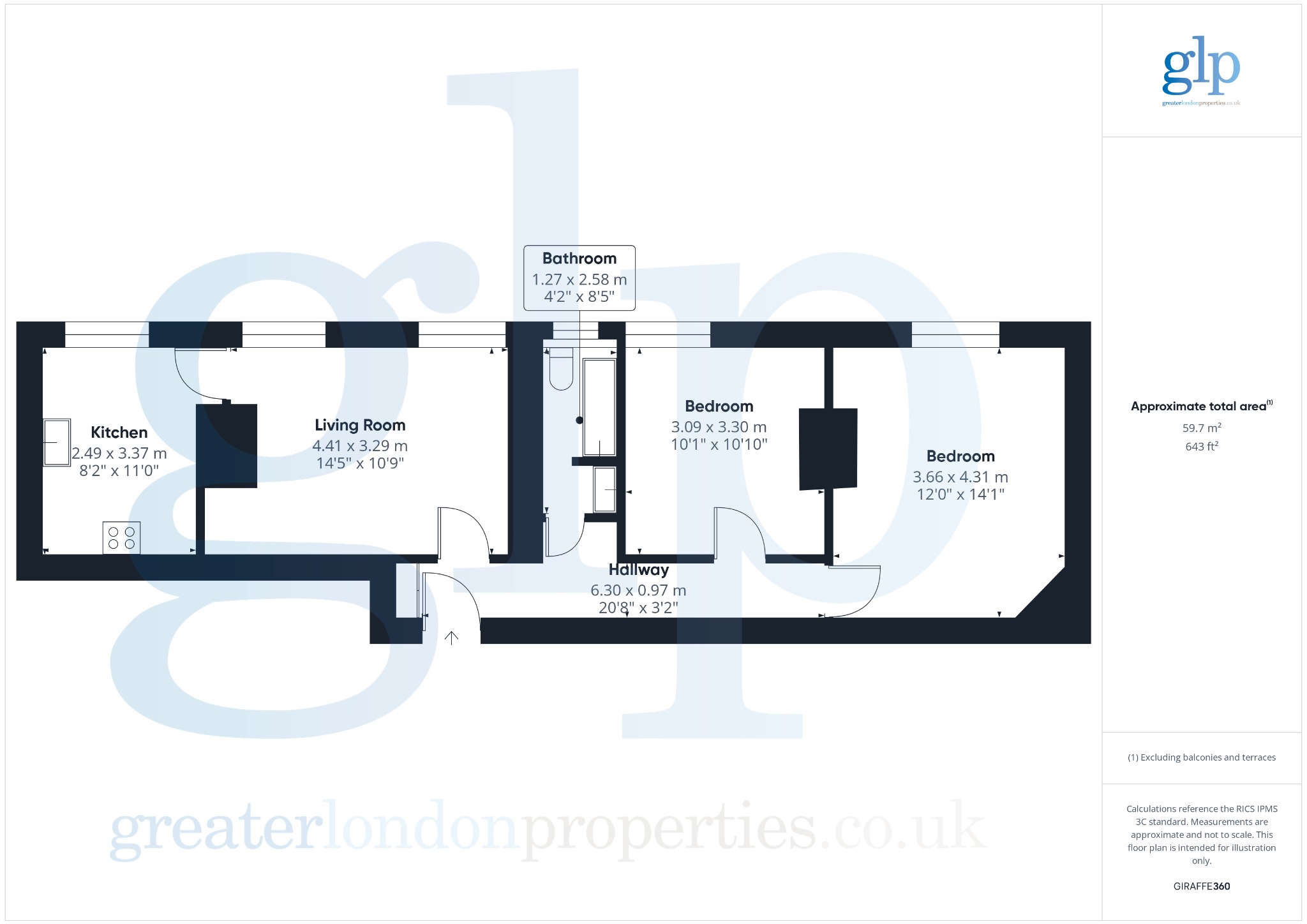 2 Bedroom Apartment, Royalty Mansions, Meard Street, London, Greater London, Soho, W1F
