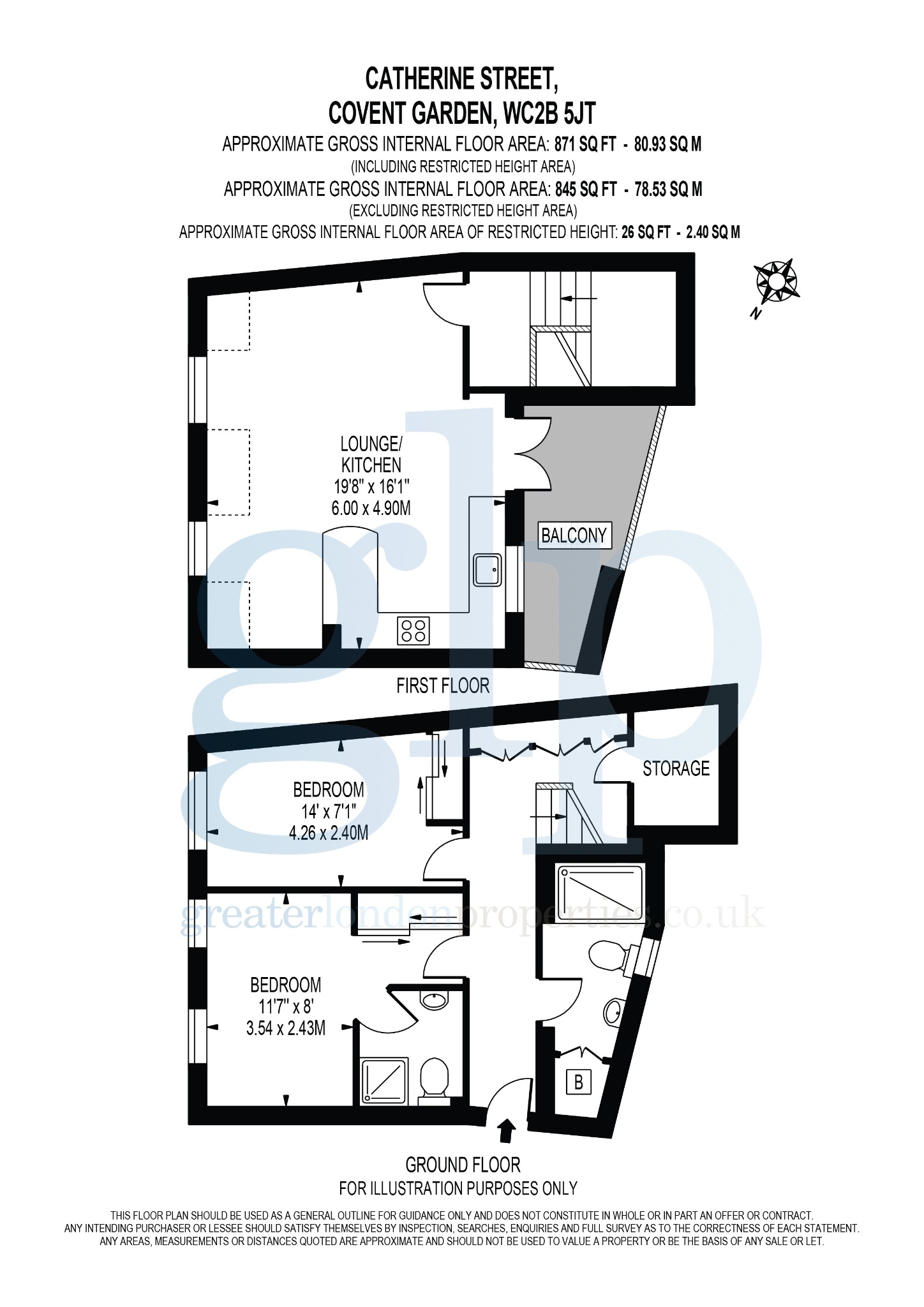 2 Bedroom Flat, Catherine Street, London, Greater London, Covent Garden, WC2B