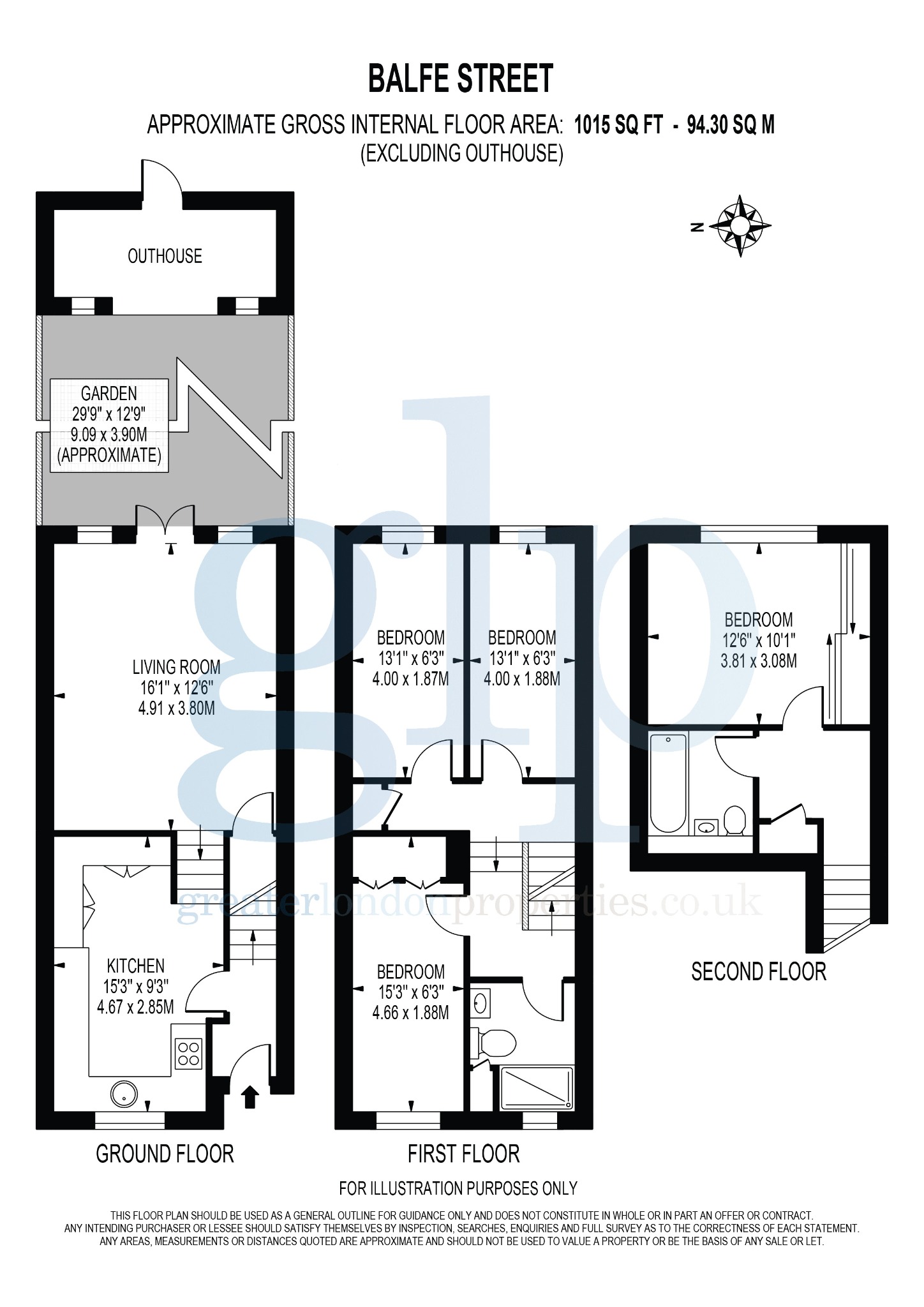 4 Bedroom Terraced, Balfe Street, Kings Cross, N1