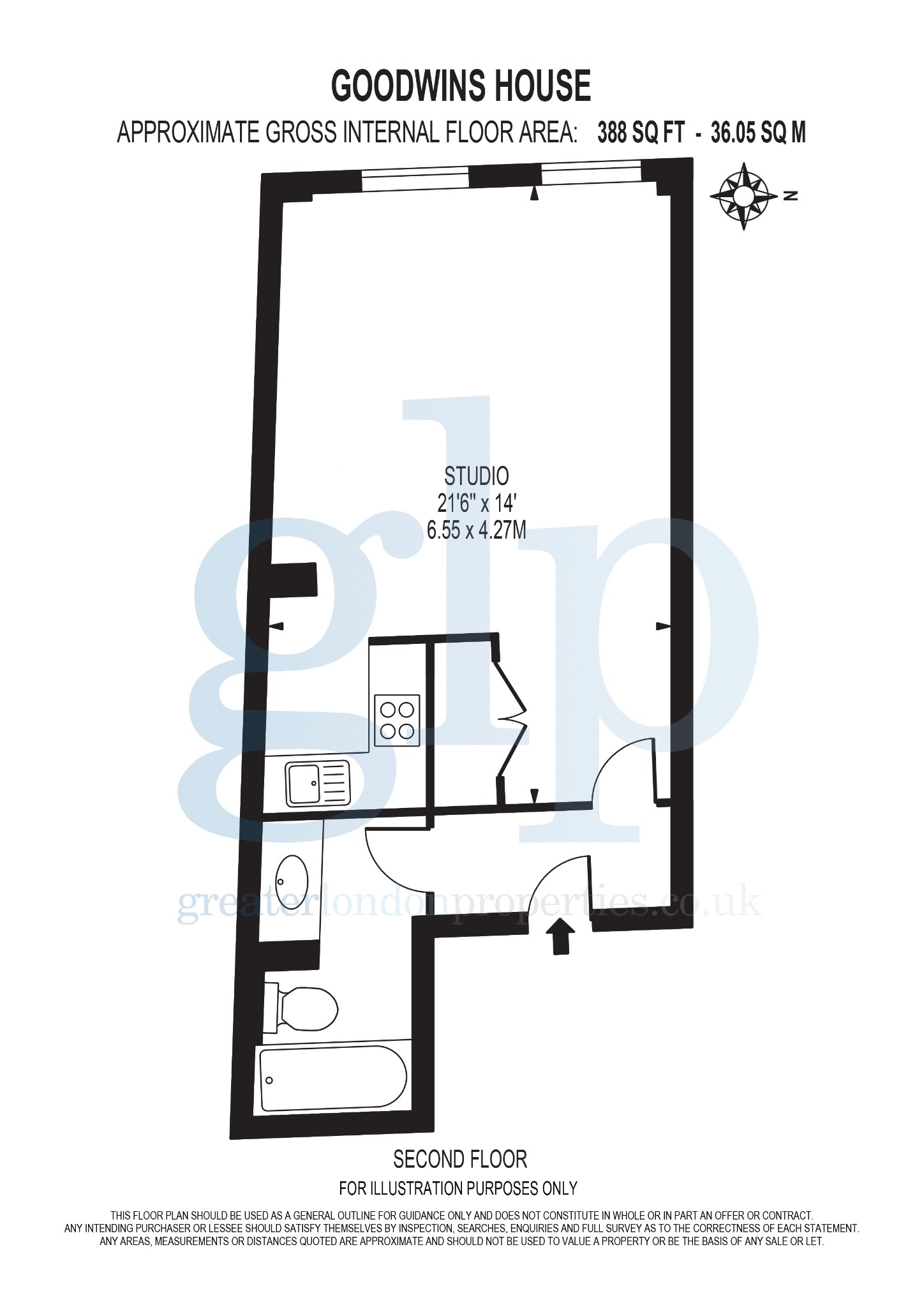 Flat, Goodwins House, 55-56 St. Martin’s Lane, London, Greater London, Covent Garden, WC2N