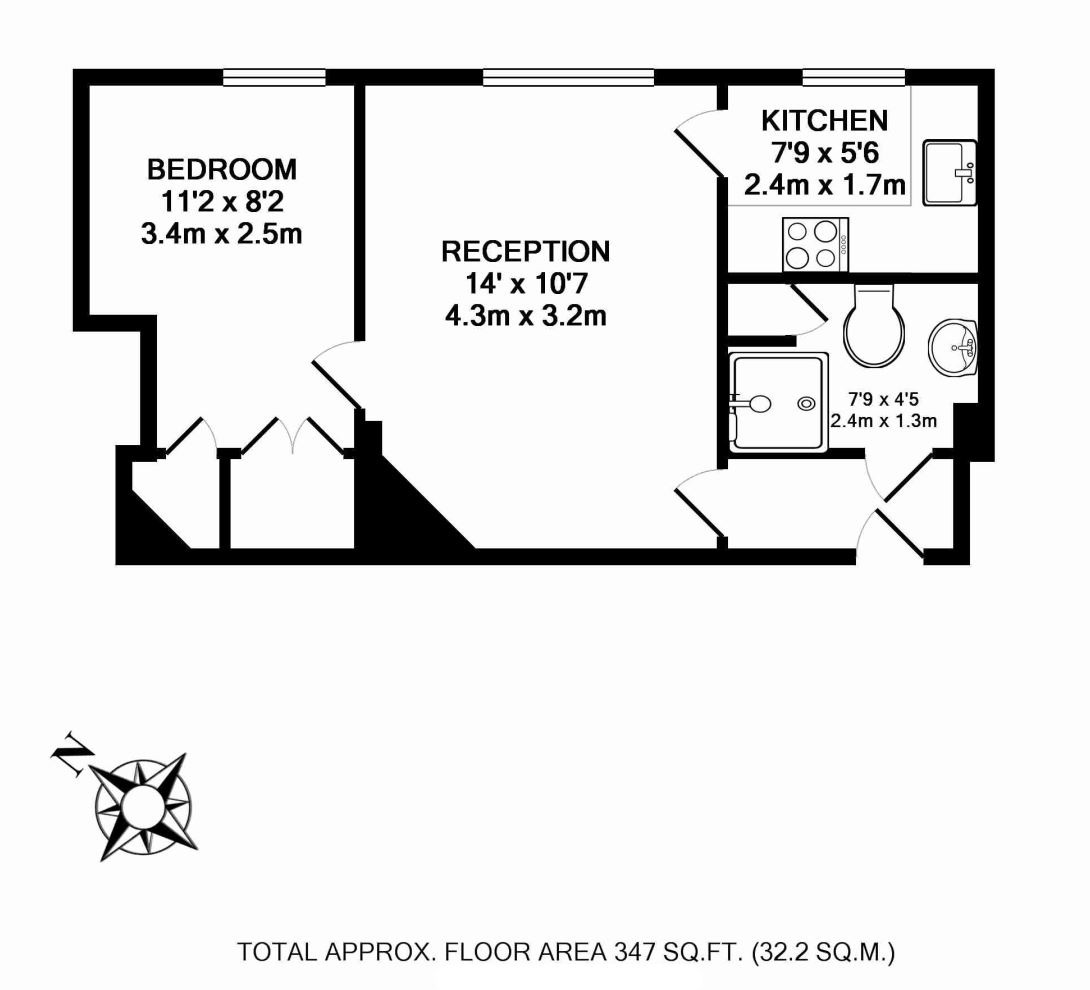 1 Bedroom Apartment, City of Westminster Dwellings, 20 Marshall Street, London, W1F 7ER