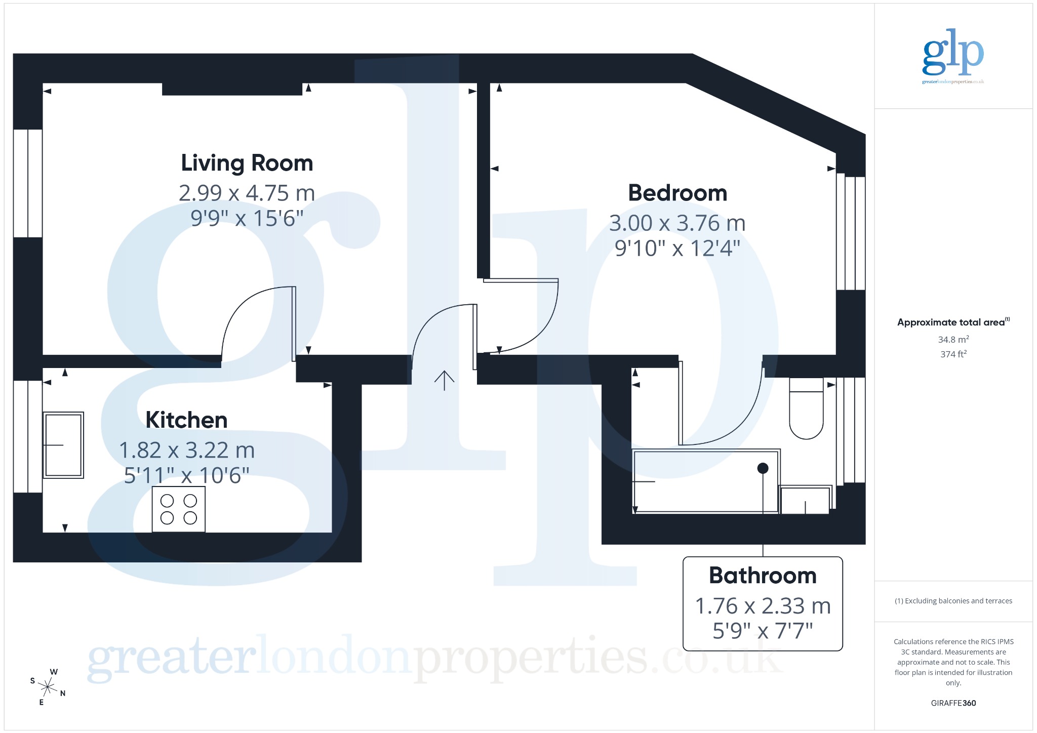 1 Bedroom Apartment, Bathurst Street, Hyde Park, W2