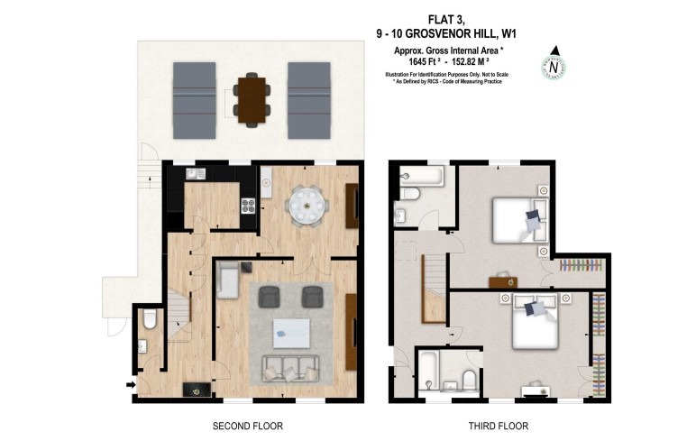 2 Bedroom Apartment, Grosvenor Hill, Mayfair, W1K