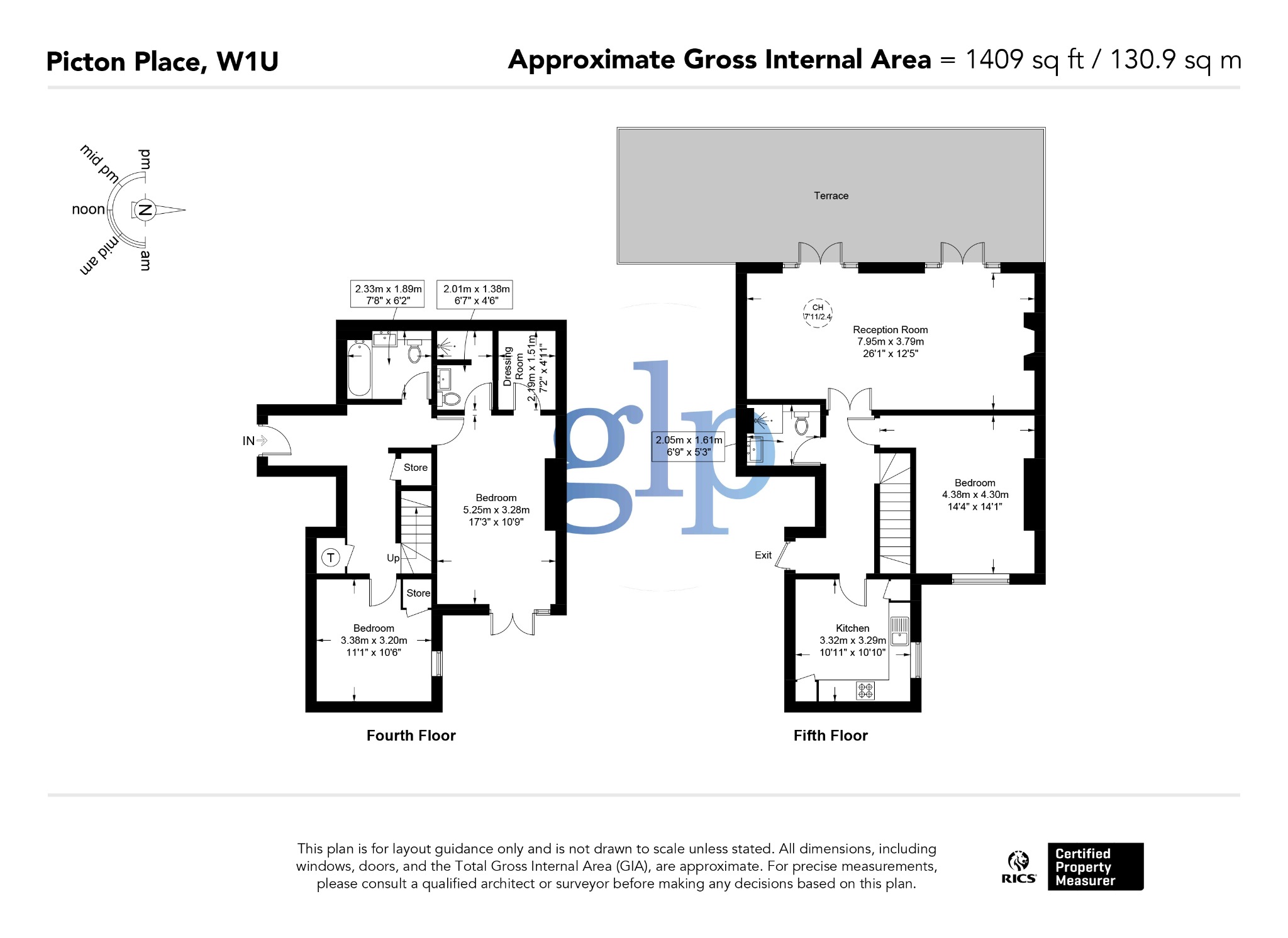 3 Bedroom Apartment, Picton Place, South Marylebone, W1U