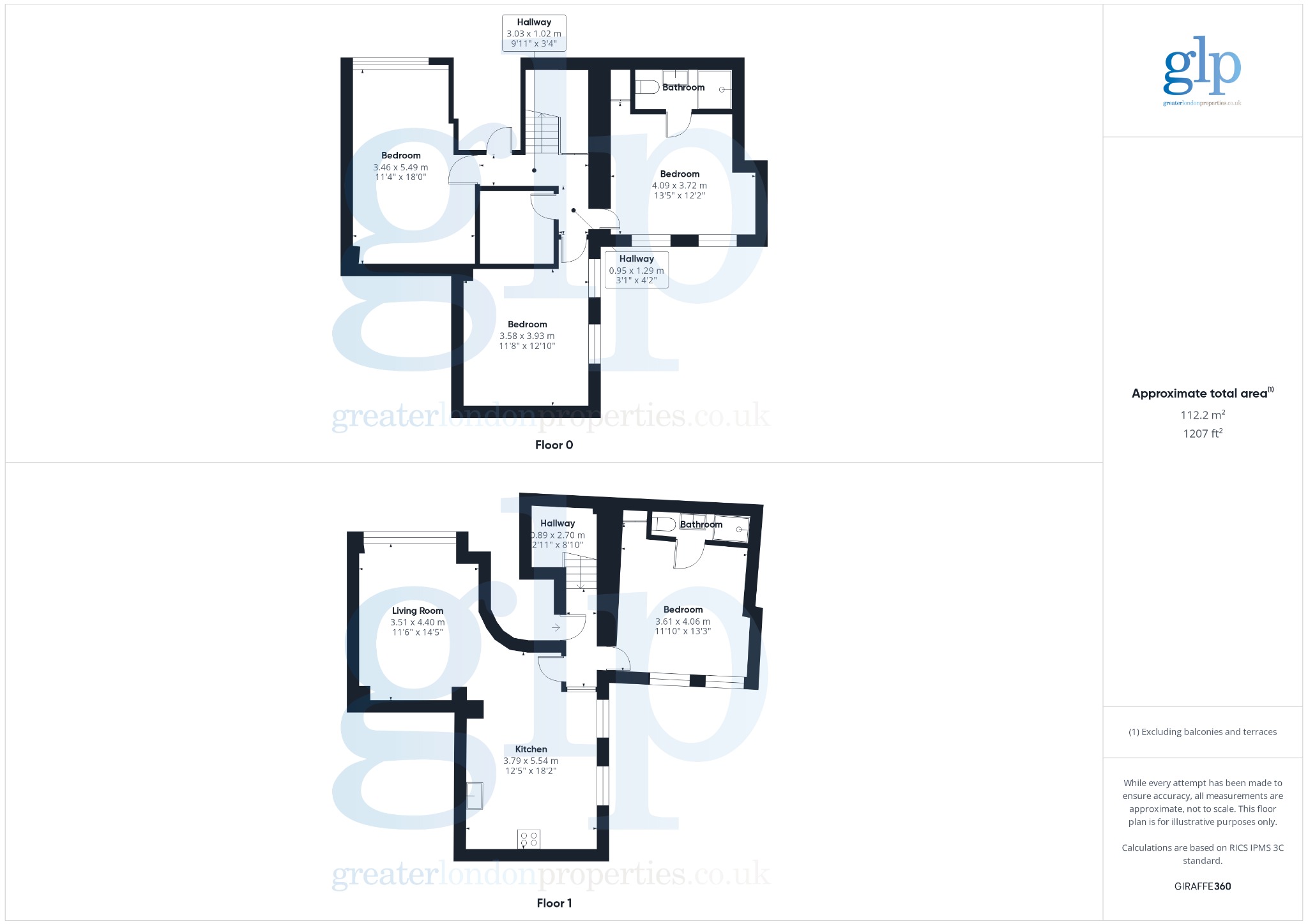 4 Bedroom Apartment, Warren Mews, Fitzrovia, W1T