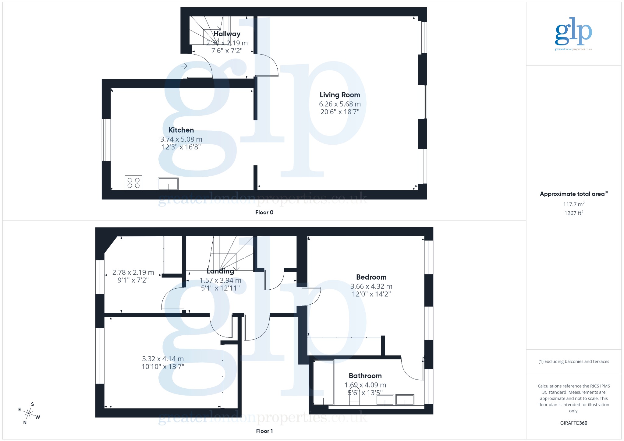 3 Bedroom Apartment, Montague Street, Bloomsbury, WC1B