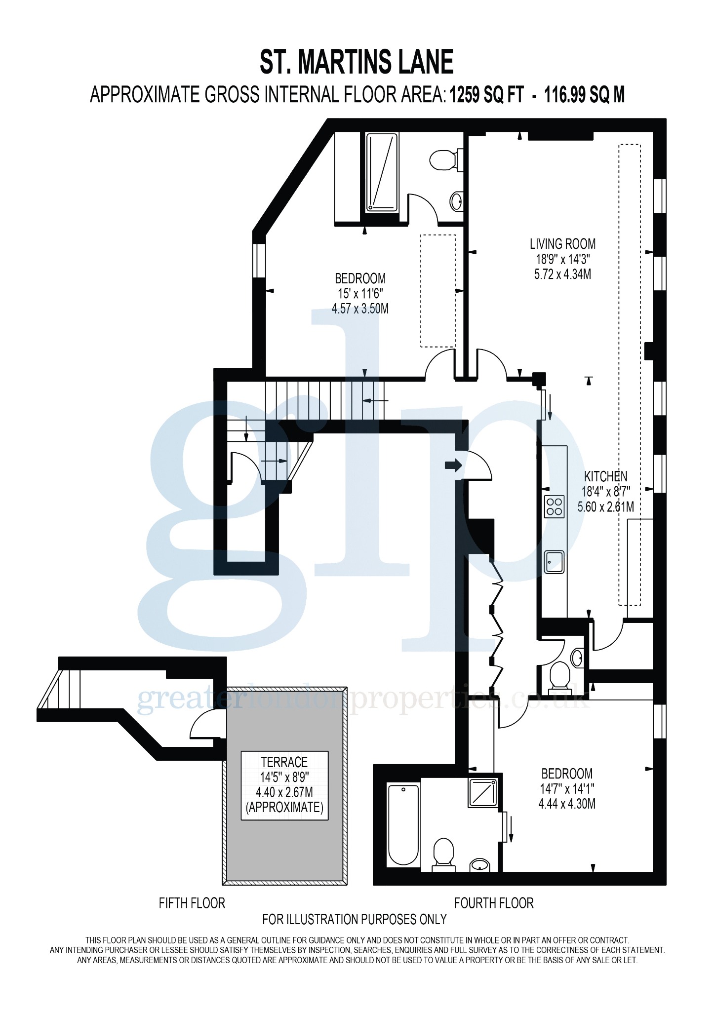 2 Bedroom Apartment, St. Martin’s Lane, Covent Garden , WC2N