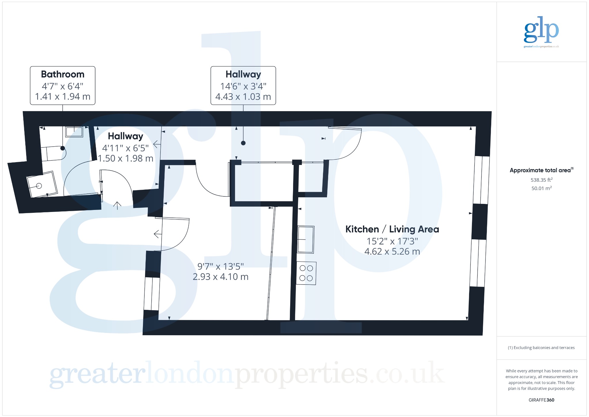1 Bedroom Apartment, Fouberts Place,  Soho, W1F