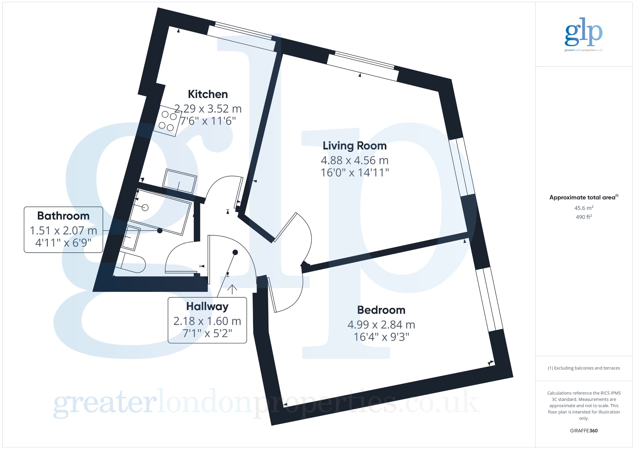 1 Bedroom Apartment, Connaught Street, London, Greater London, W2