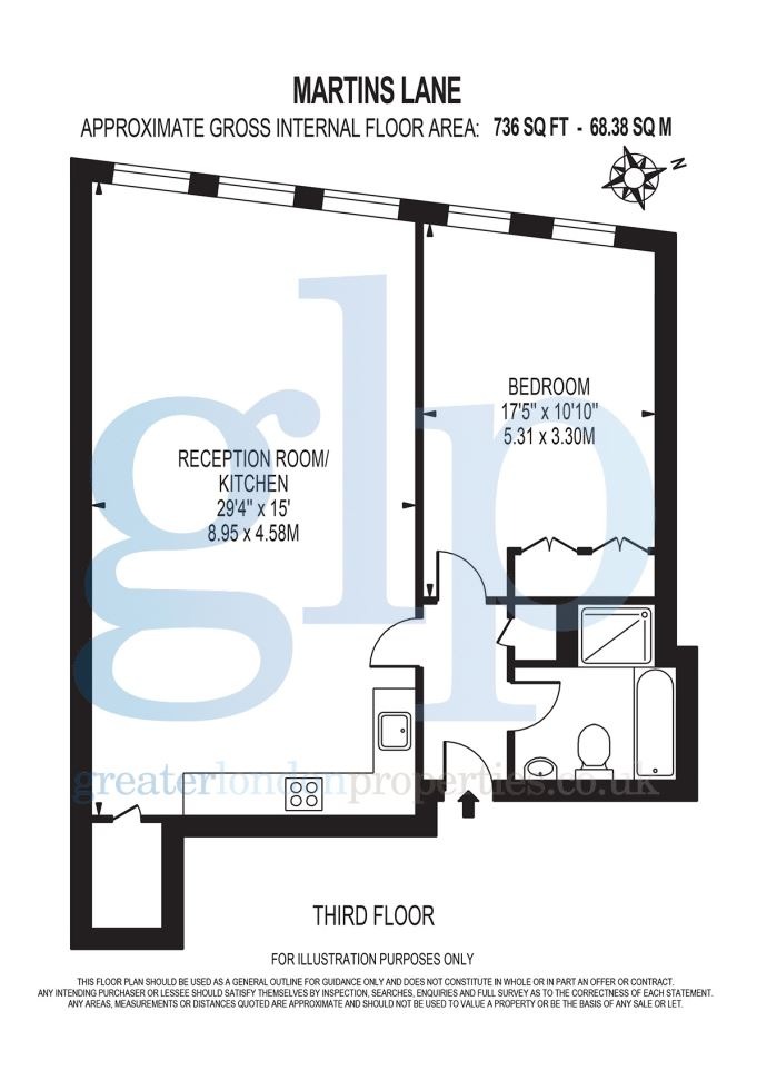 1 Bedroom Apartment, St. Martin’s Lane,  Covent Garden, WC2N