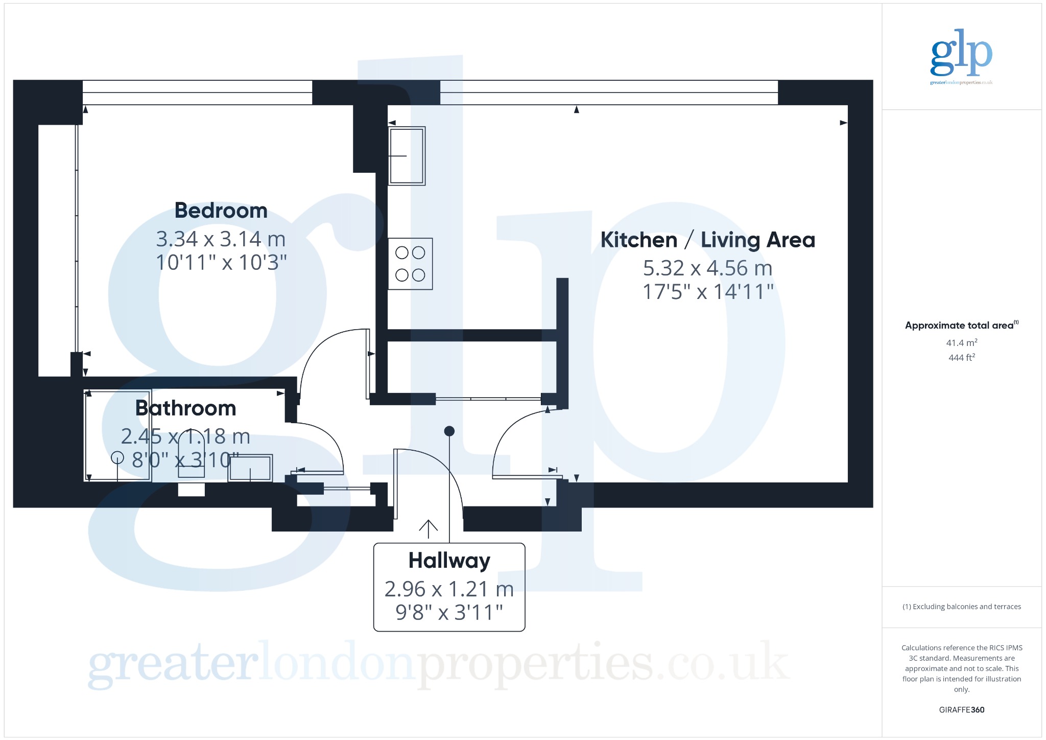 1 Bedroom Apartment, Coniston Court, Kendal Street, Hyde Park, London, W2