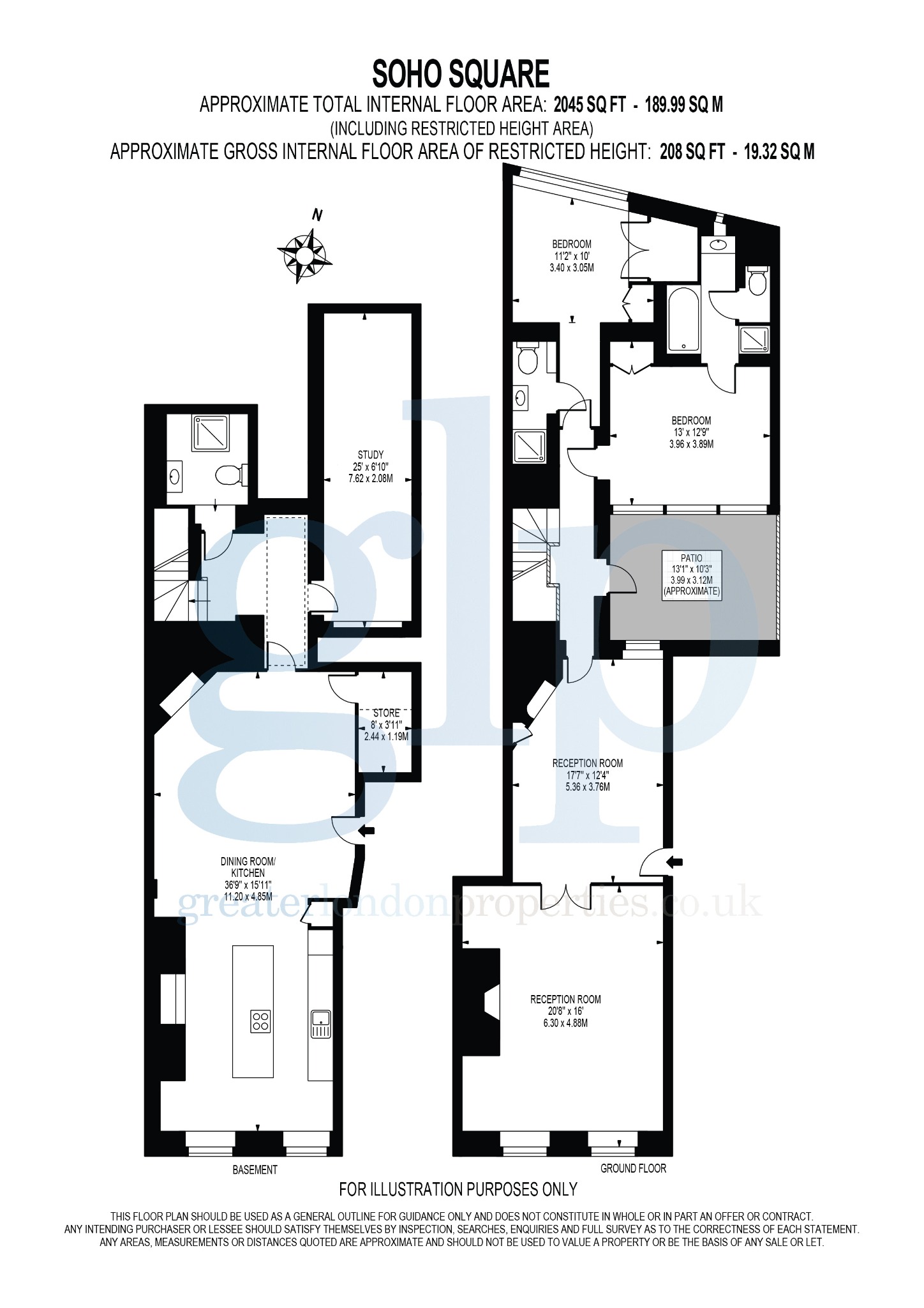 3 Bedroom Apartment, Soho Square, Soho, W1D