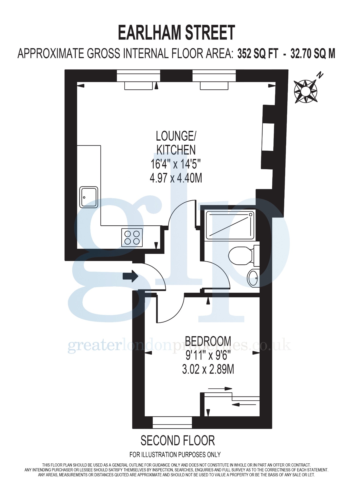 1 Bedroom Apartment, Earlham Street, Covent Garden, WC2H