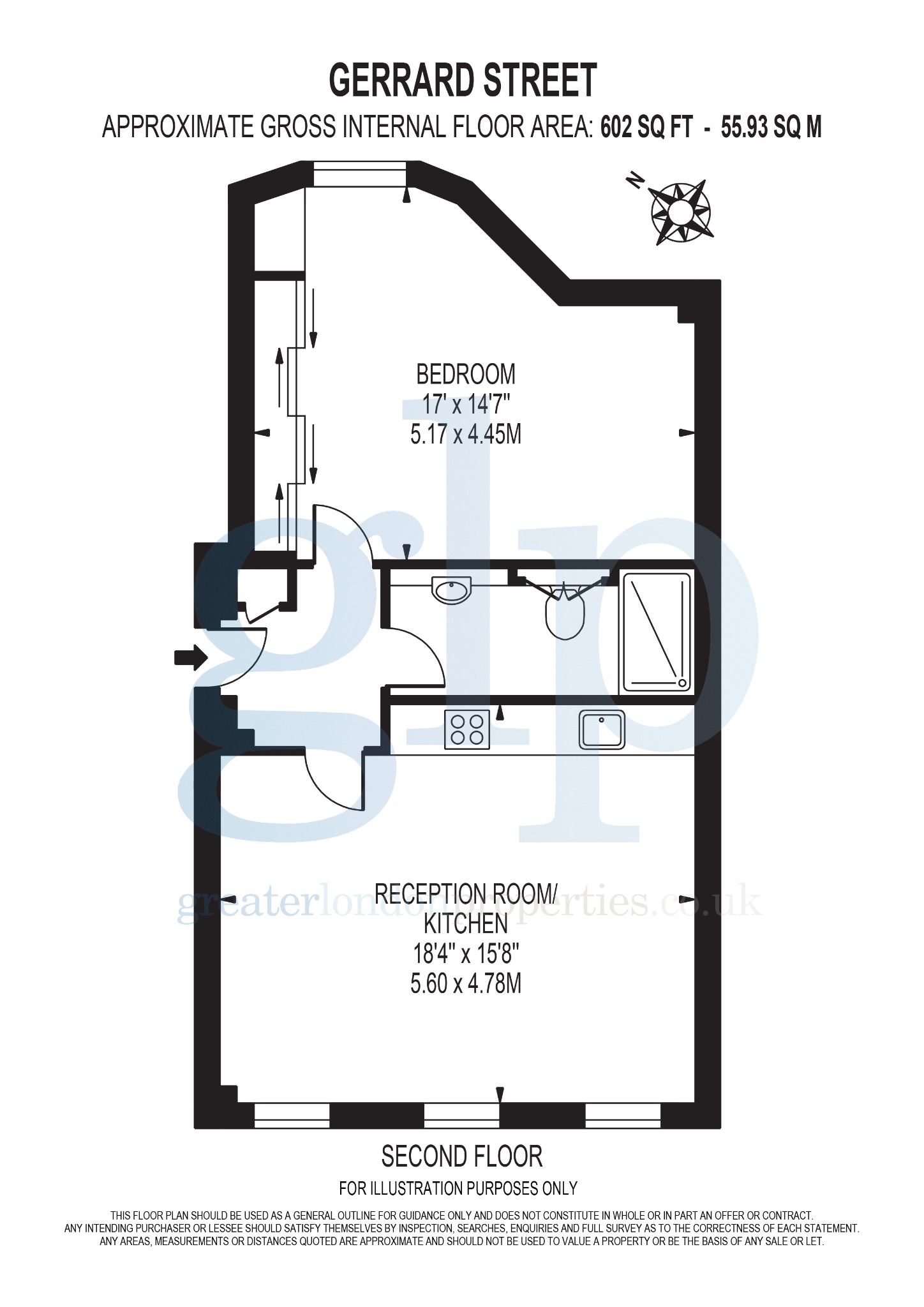 1 Bedroom Apartment, Gerrard Street, Soho, W1D