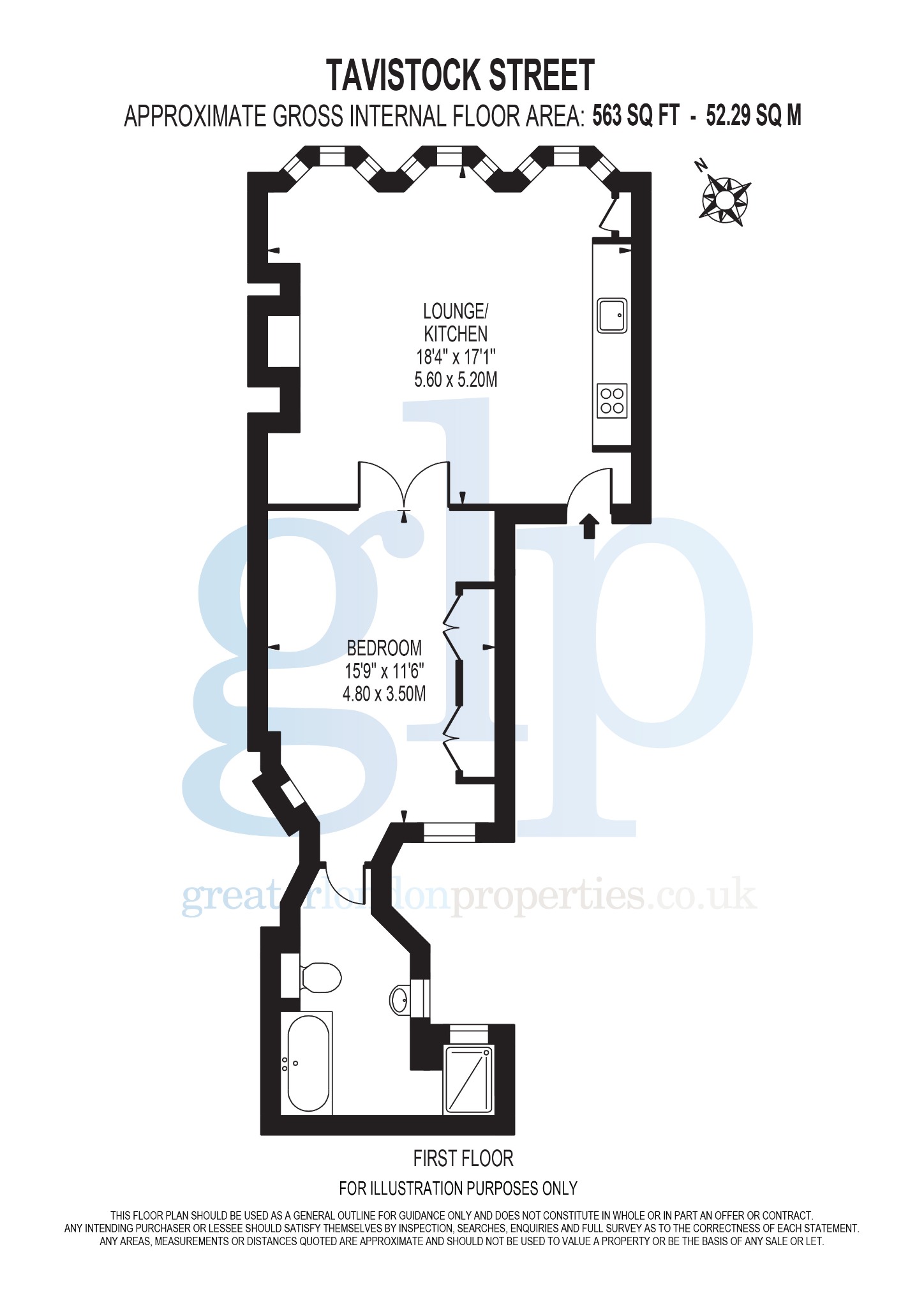 1 Bedroom Apartment, Tavistock Street, Covent Garden, WC2E