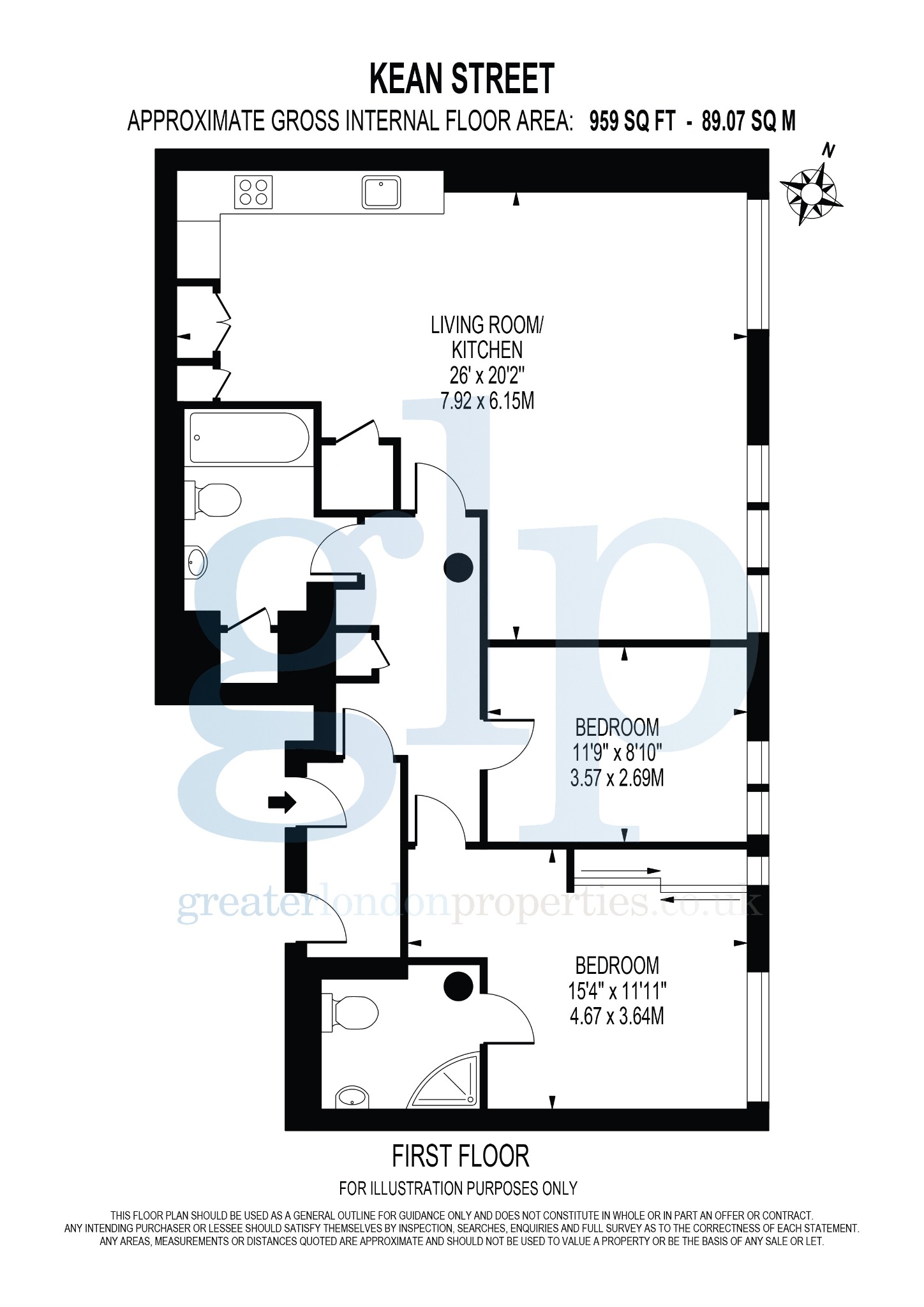 2 Bedroom Apartment, Kean Street, Covent Garden, WC2B