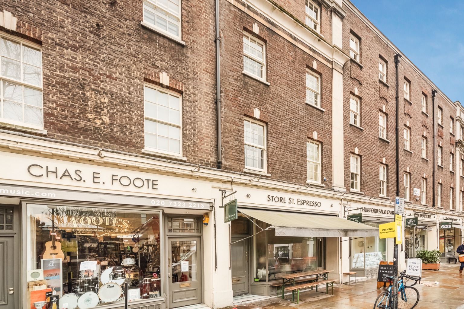 两卧室公寓, Store Street, Bloomsbury, WC1E