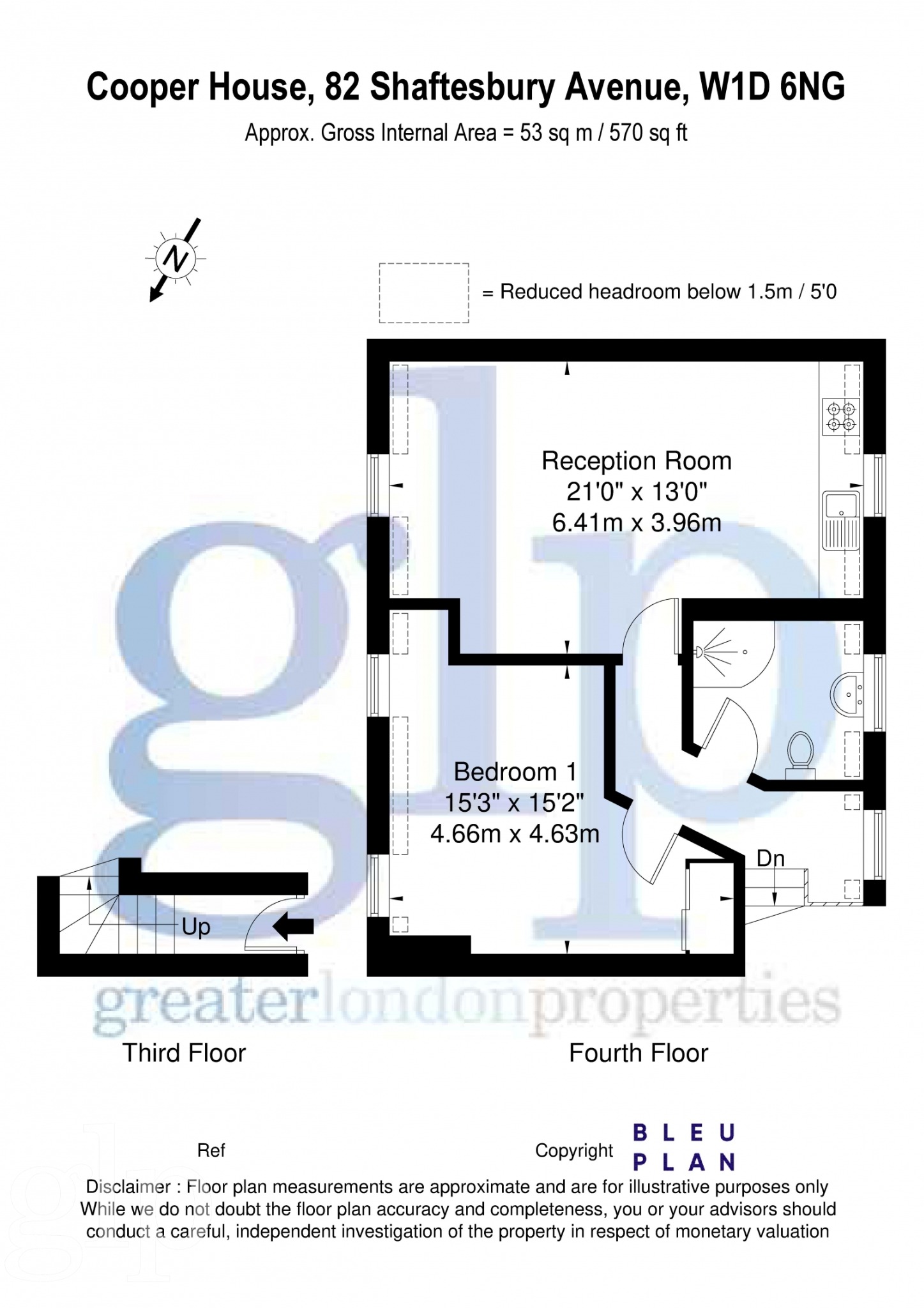 1 Bedroom Apartment, Shaftesbury Avenue, Soho, W1D