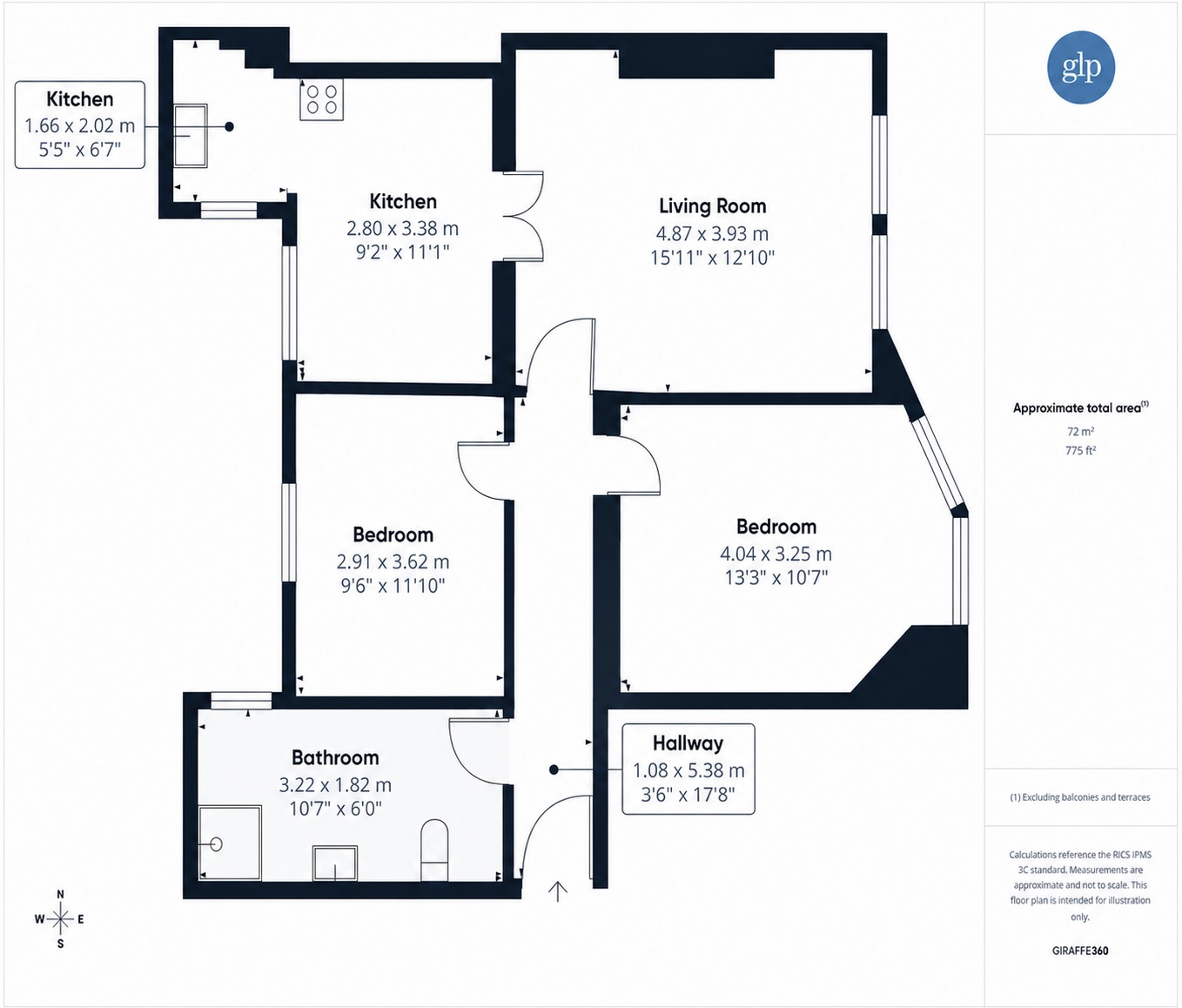2 Bedroom Flat, Ridgmount Gardens, Bloomsbury, London, WC1E