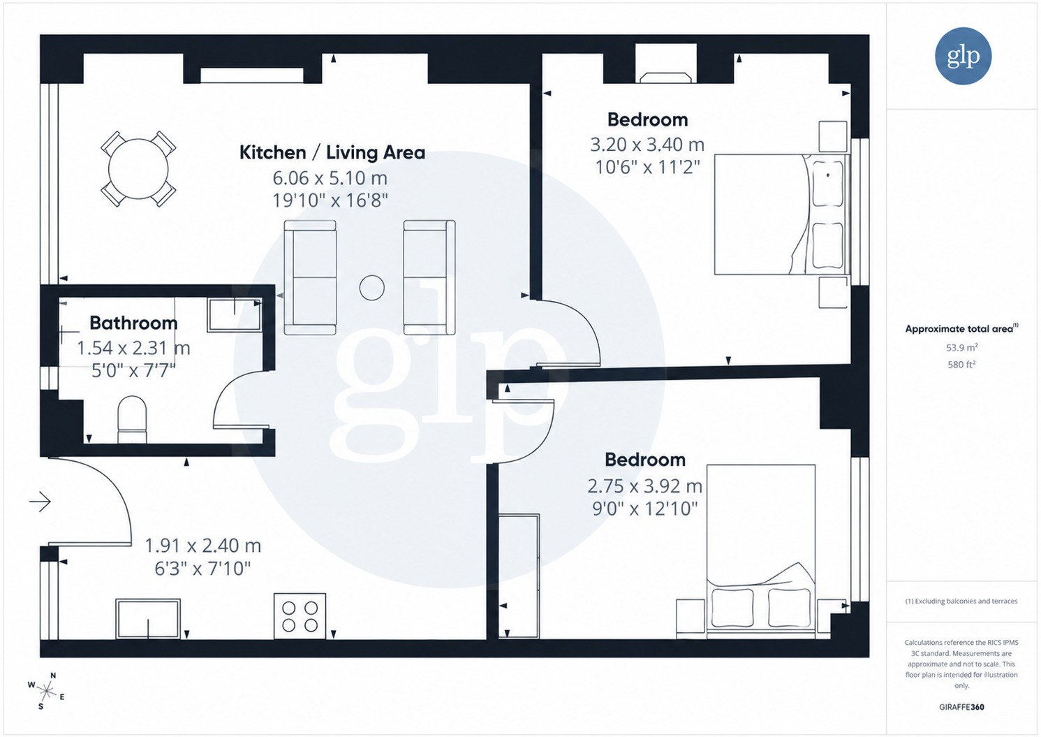 2 Bedroom Apartment, Bevan House, Boswell Street, Bloomsbury, London, WC1N