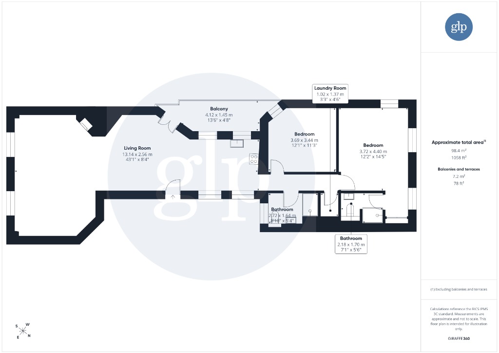 2 Bedroom Flat, Archer Street Soho