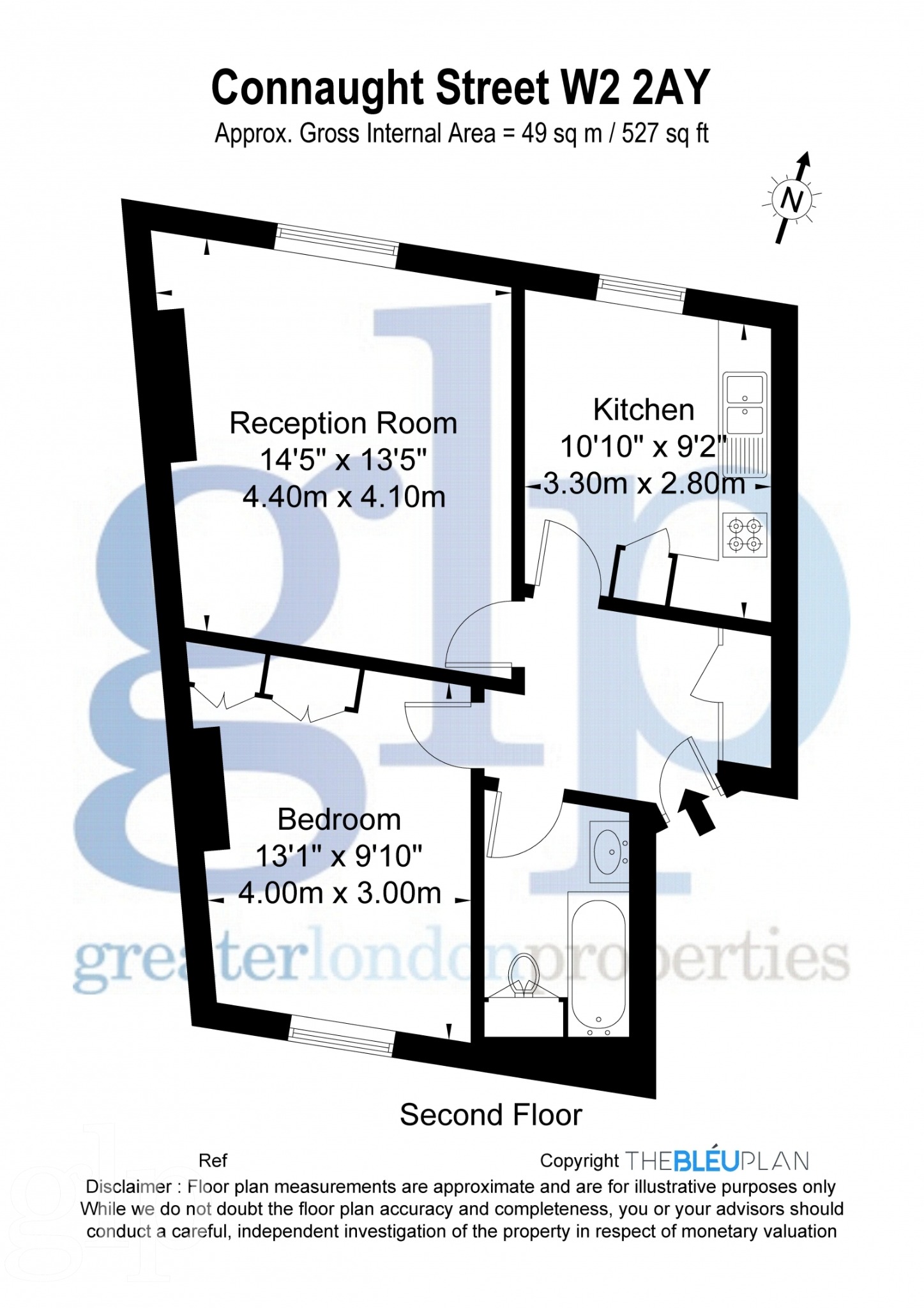 1 Bedroom Apartment, Connaught Street, Hyde Park, W2