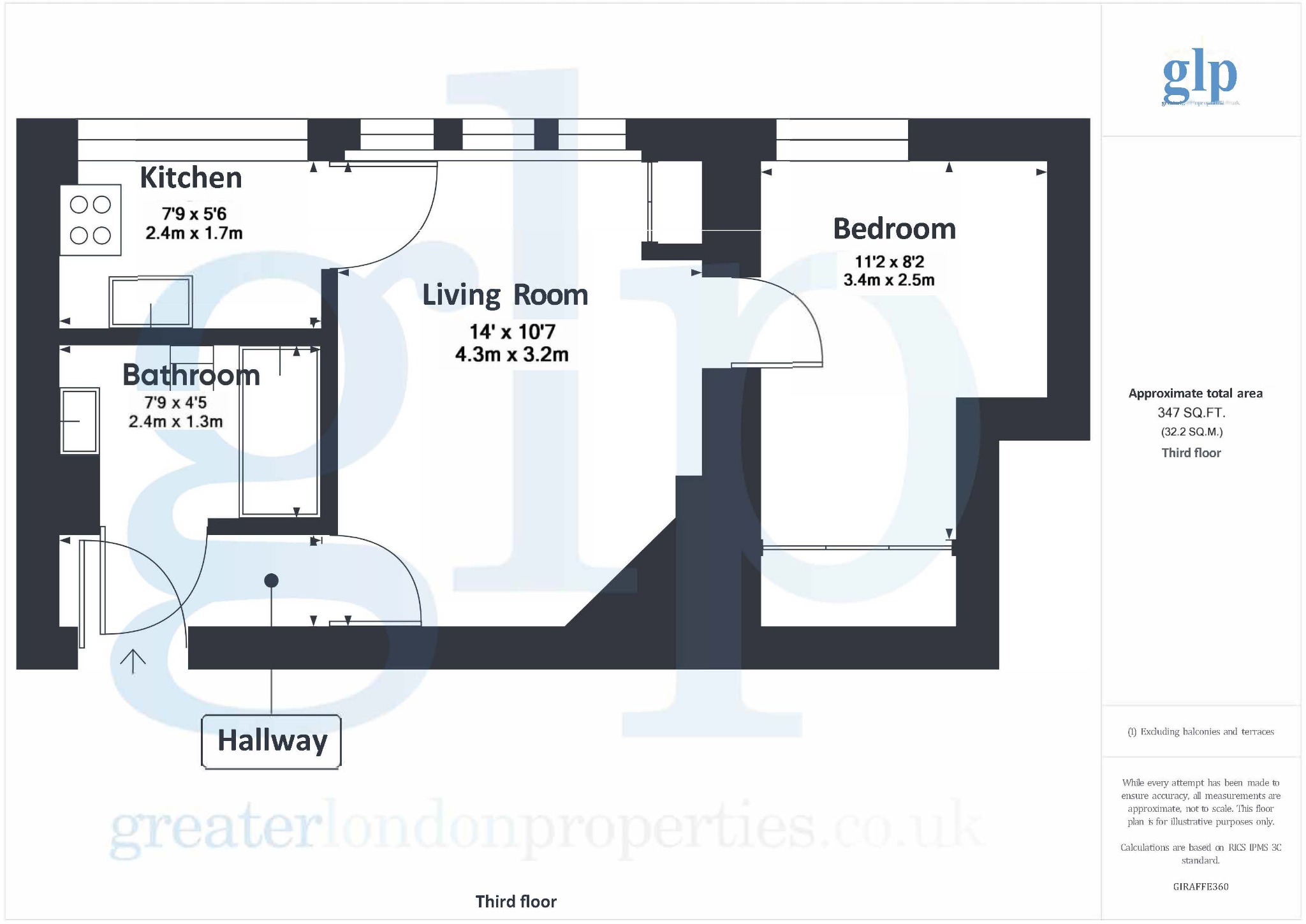 1 Bedroom Apartment, Marshall Street, Soho, W1F