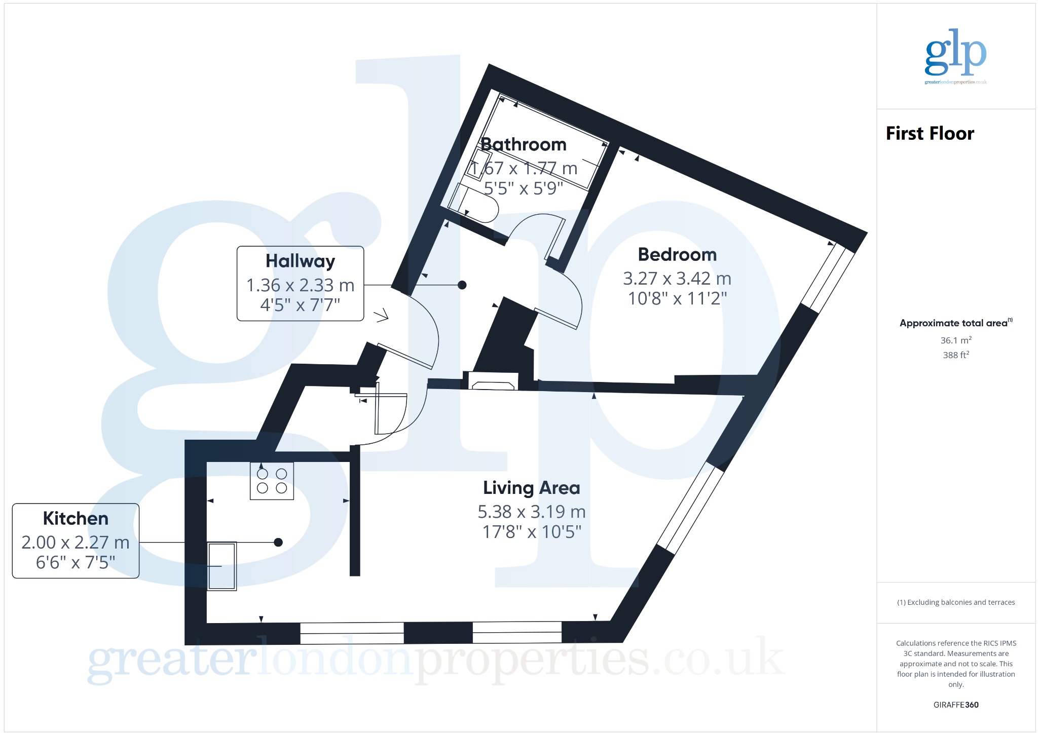1 Bedroom Apartment, Lamb’s Conduit Passage, Bloomsbury, WC1R