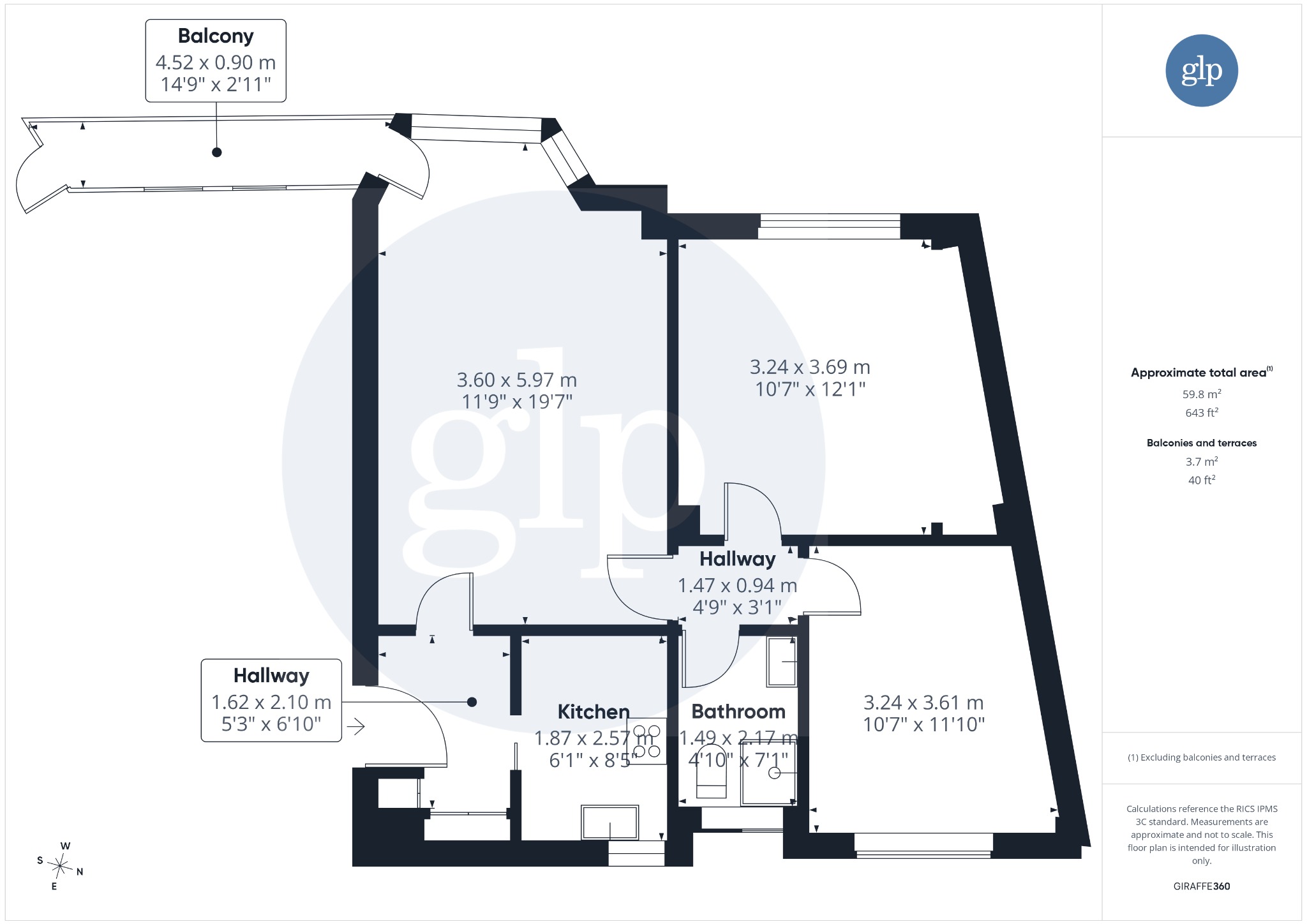 2 Bedroom Apartment, Clare Court, Judd Street, WC1H