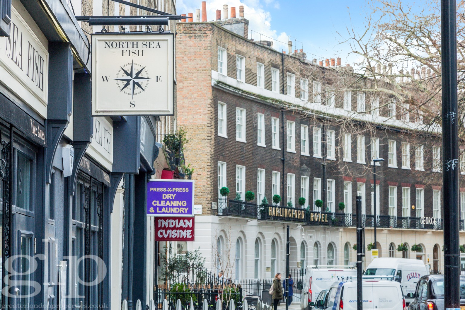 两卧室公寓, Tavistock Place, Bloomsbury, WC1H