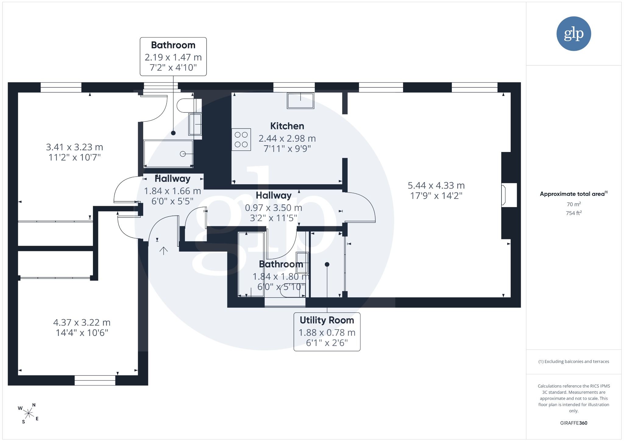 2 Bedroom Apartment, Store Street, Bloomsbury, WC1E