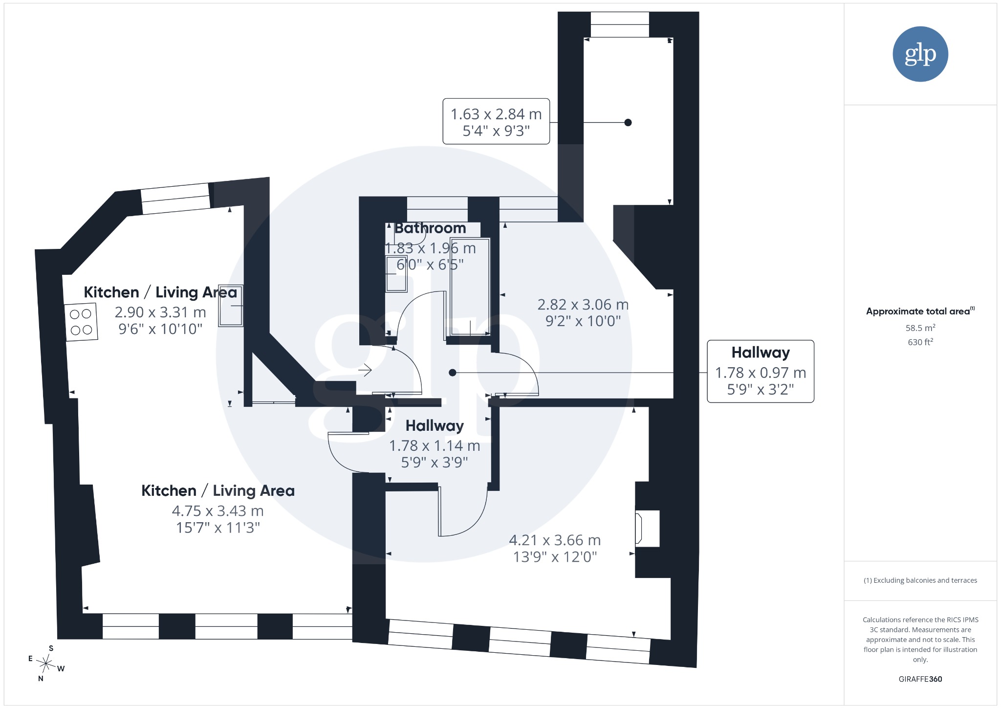 2 Bedroom Apartment, Rugby Street, Bloomsbury, WC1N