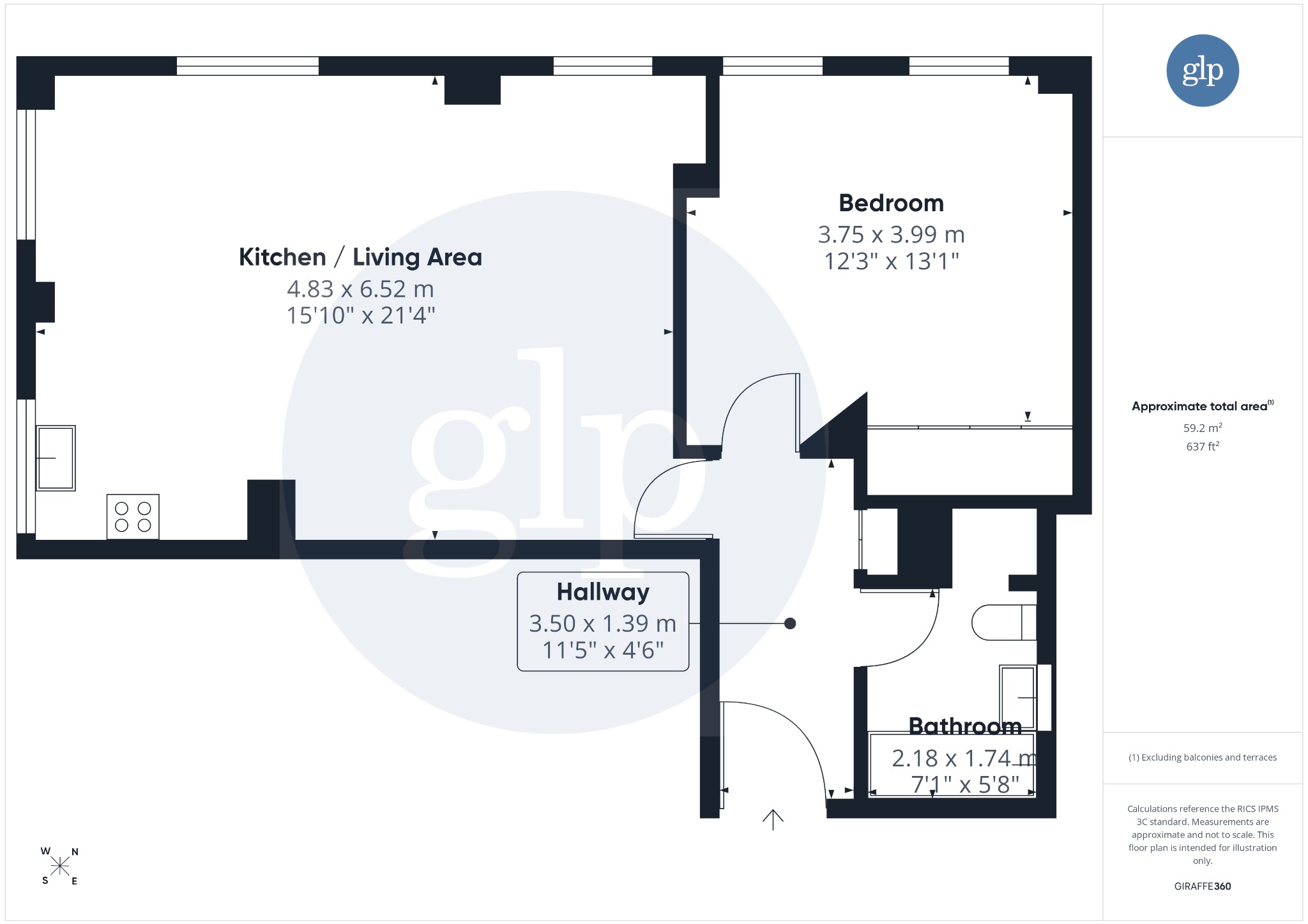 1 Bedroom Apartment, Upper John Street,  Soho, W1F