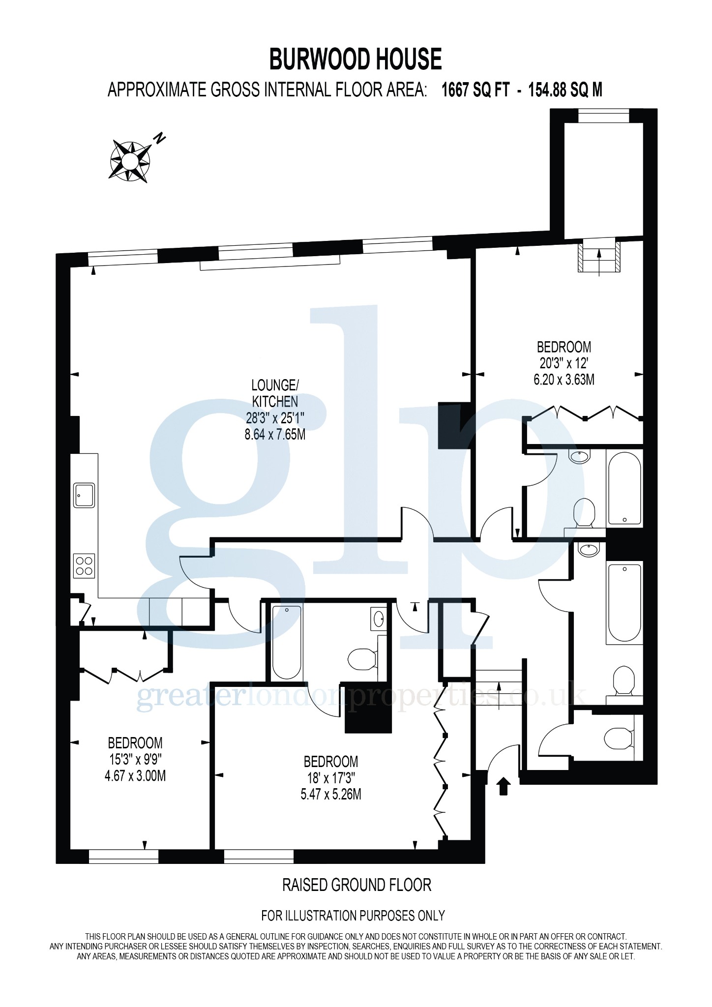 3 Bedroom Apartment, Great Queen Street, Covent Garden, WC2B