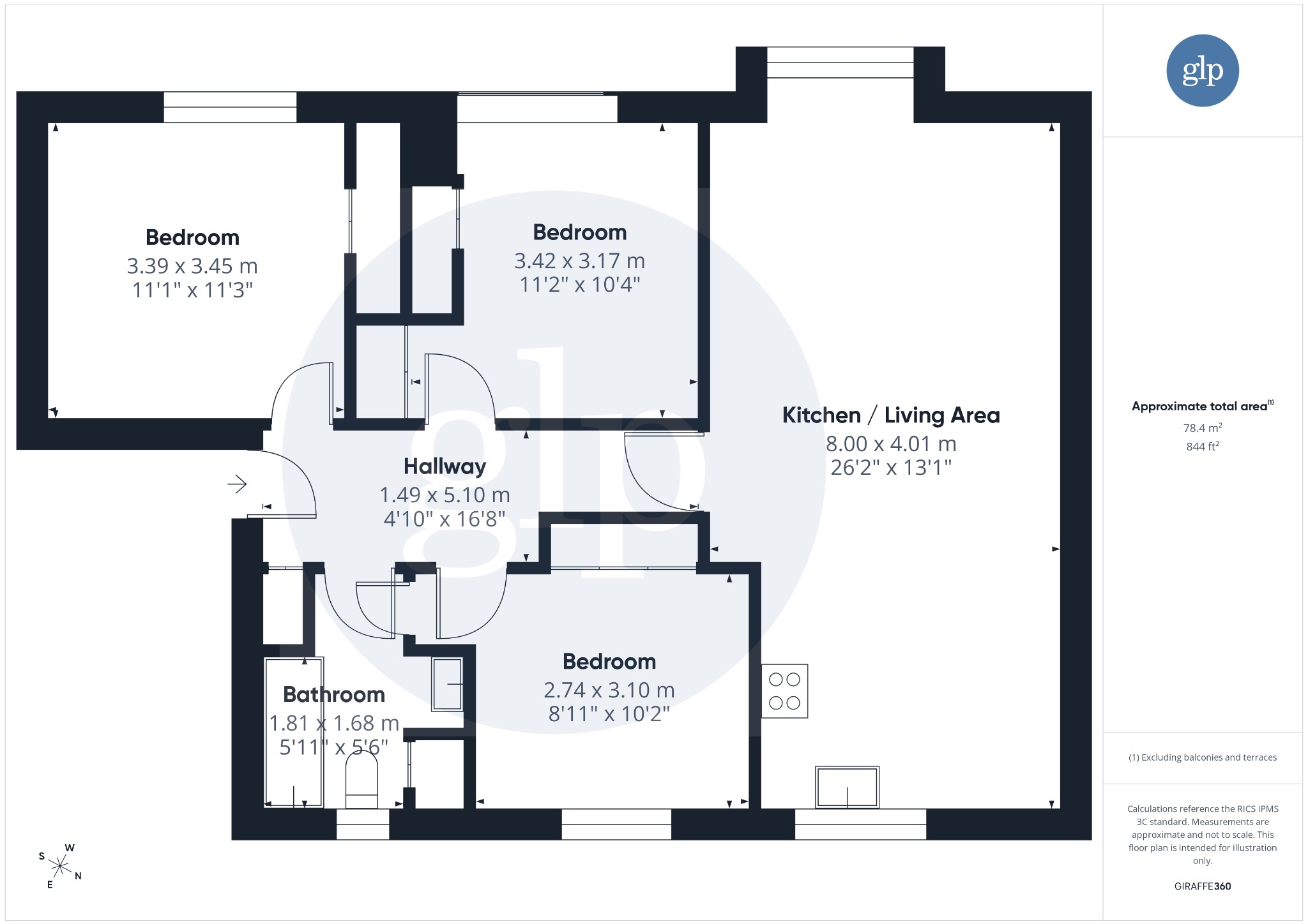 2 Bedroom Apartment, Ridgmount Street, Bloomsbury, WC1E