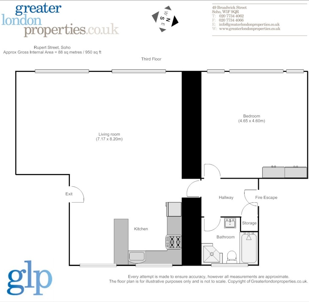 1 Bedroom Apartment, Rupert Street, Soho, W1D