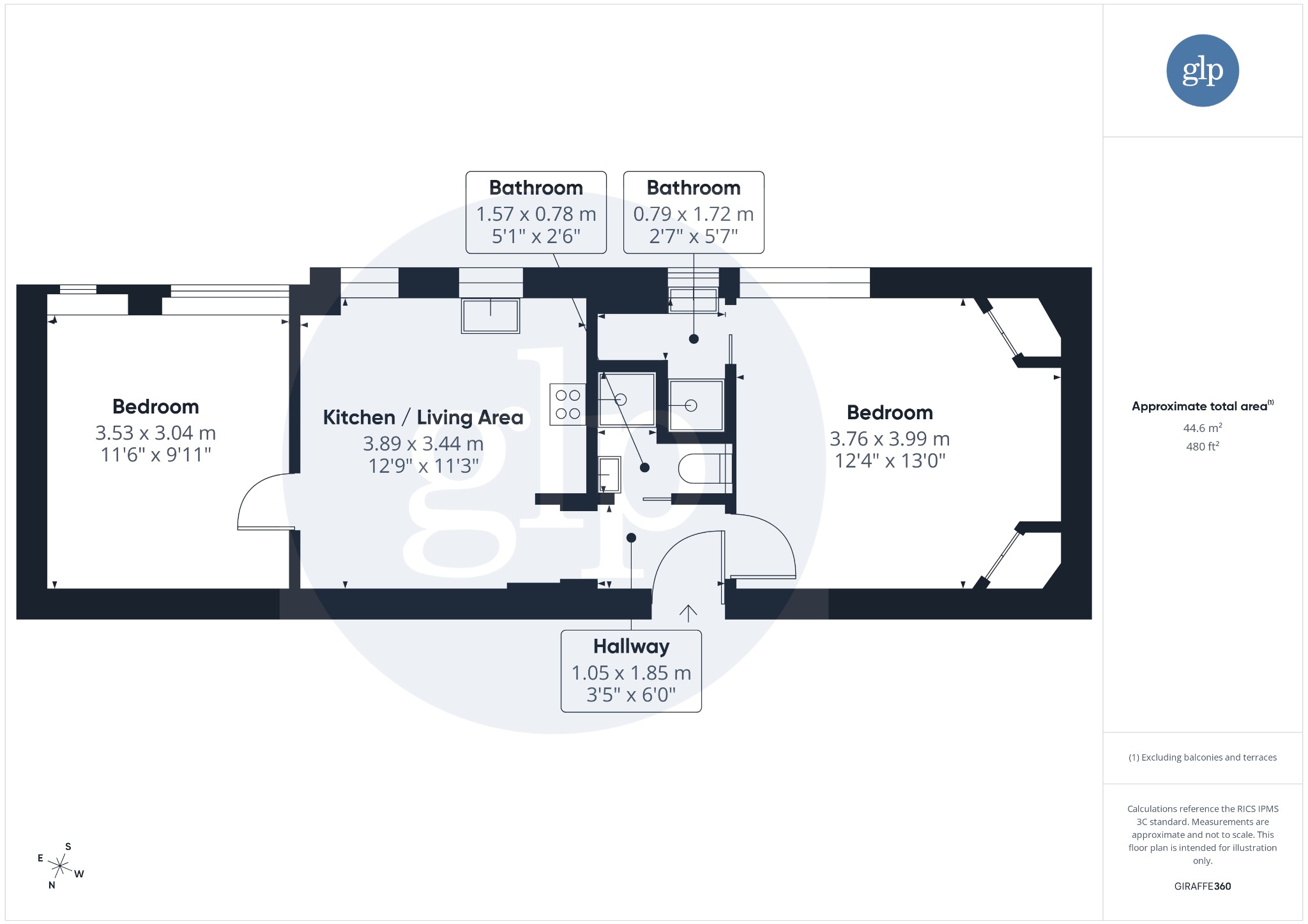 2 Bedroom Apartment, Porchester Gate, Hyde Park, W2